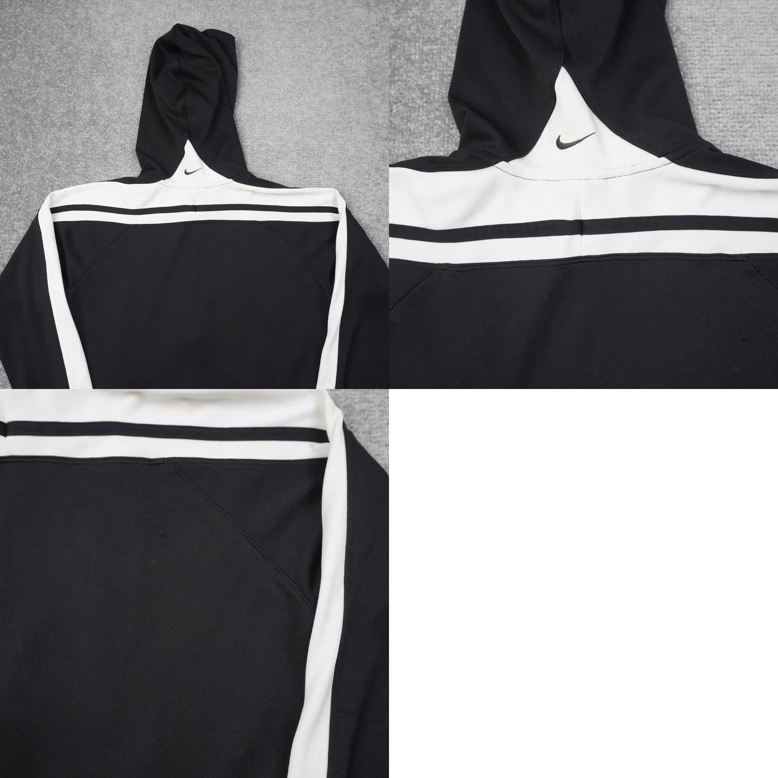 Nike Nike Full Zip Womens Medium Black Long Sleeve Hooded Jacket Size M / US 6-8 / IT 42-44 - 8 Thumbnail