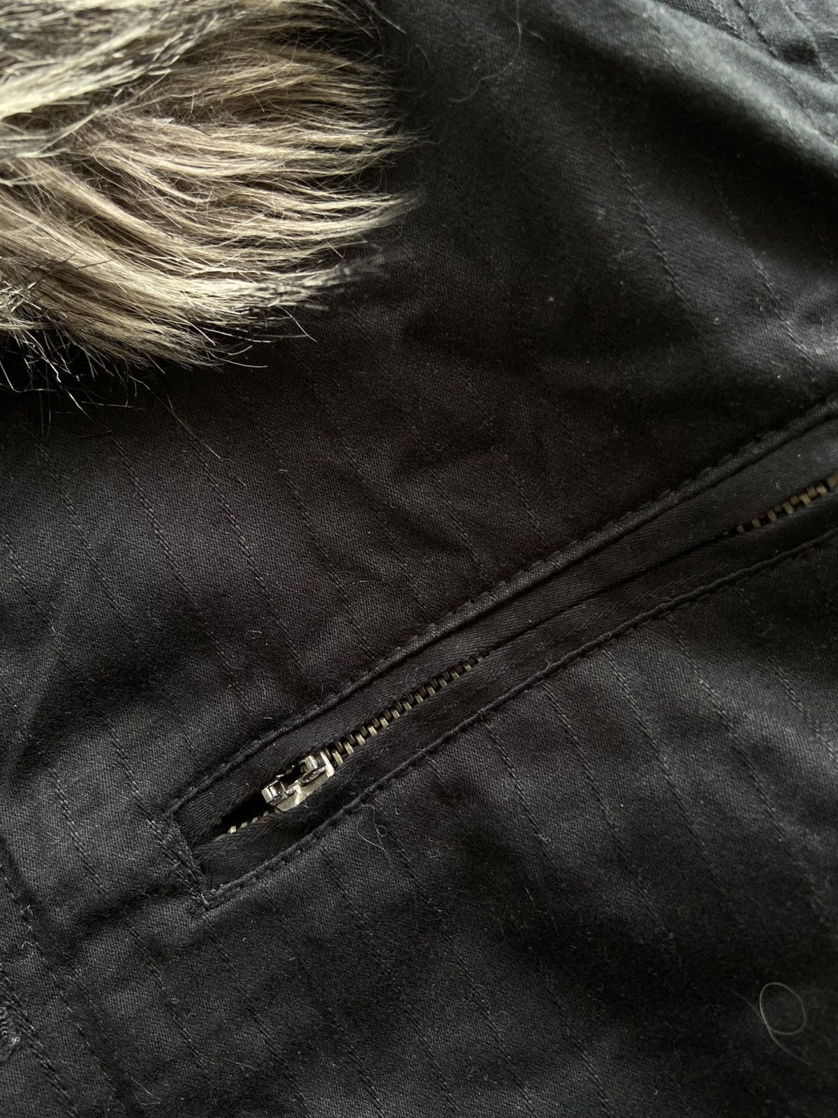 Isamu Katayama Backlash 2000s Spinash - Vkei Apocalypse Style Trim Fur Jacket Size US L / EU 52-54 / 3 - 4 Thumbnail