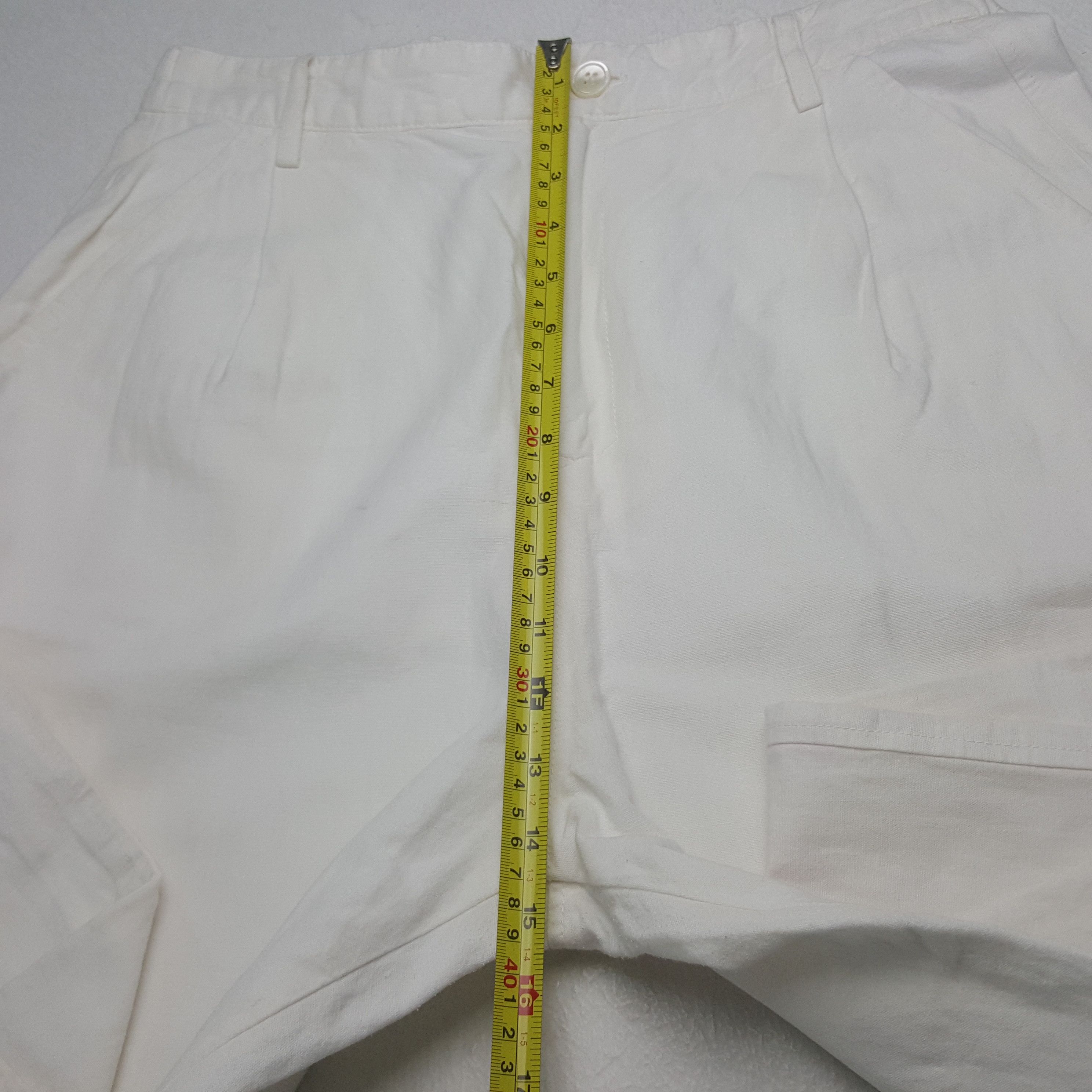 Issey Miyake Vintage Plantation by Issey Miyake Japanese White Pants Size US 30 / EU 46 - 8 Thumbnail