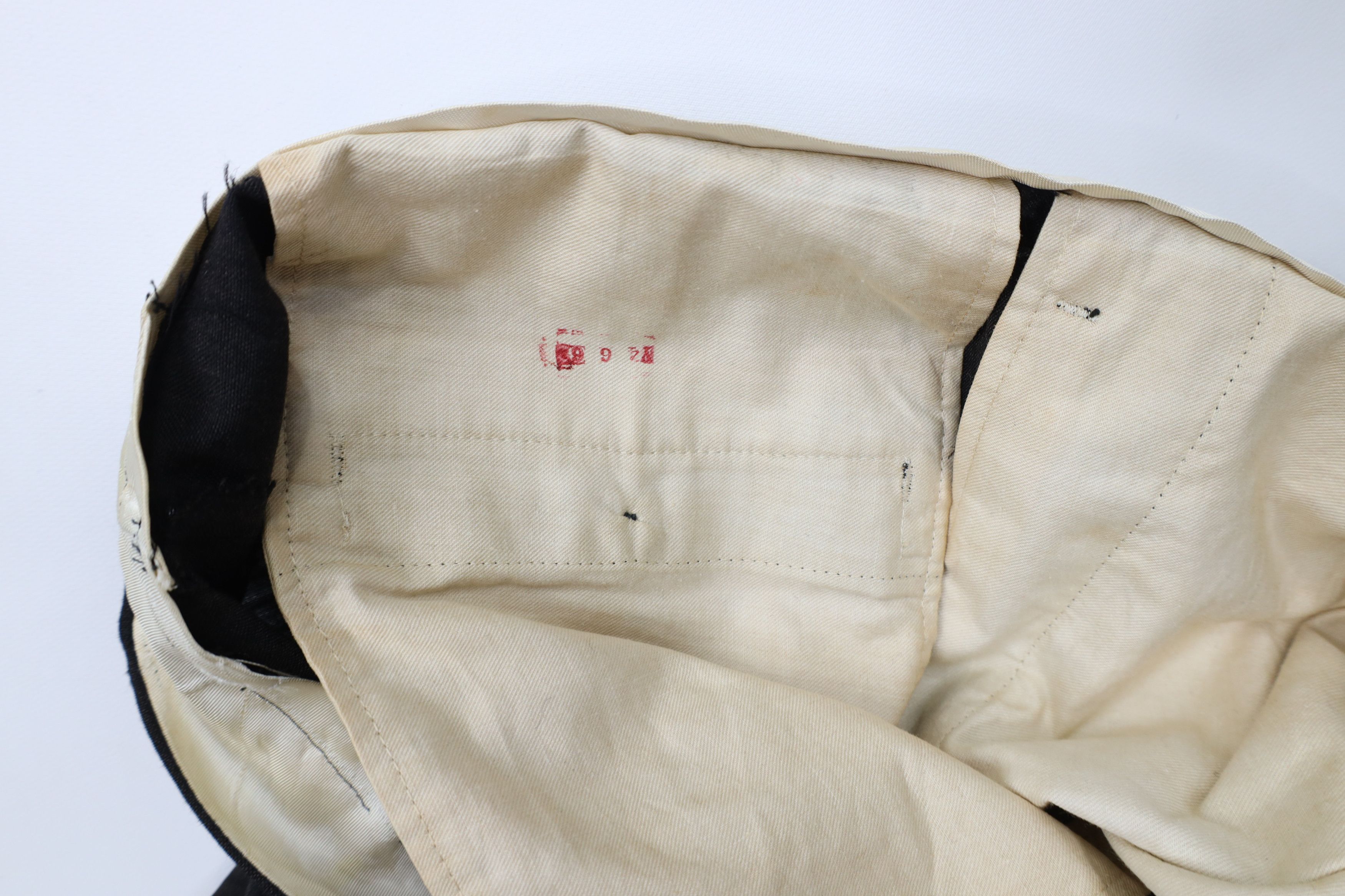 Vintage Vintage 50s Rockabilly Gabardine Chino Pants Trousers USA Size US 36 / EU 52 - 6 Thumbnail