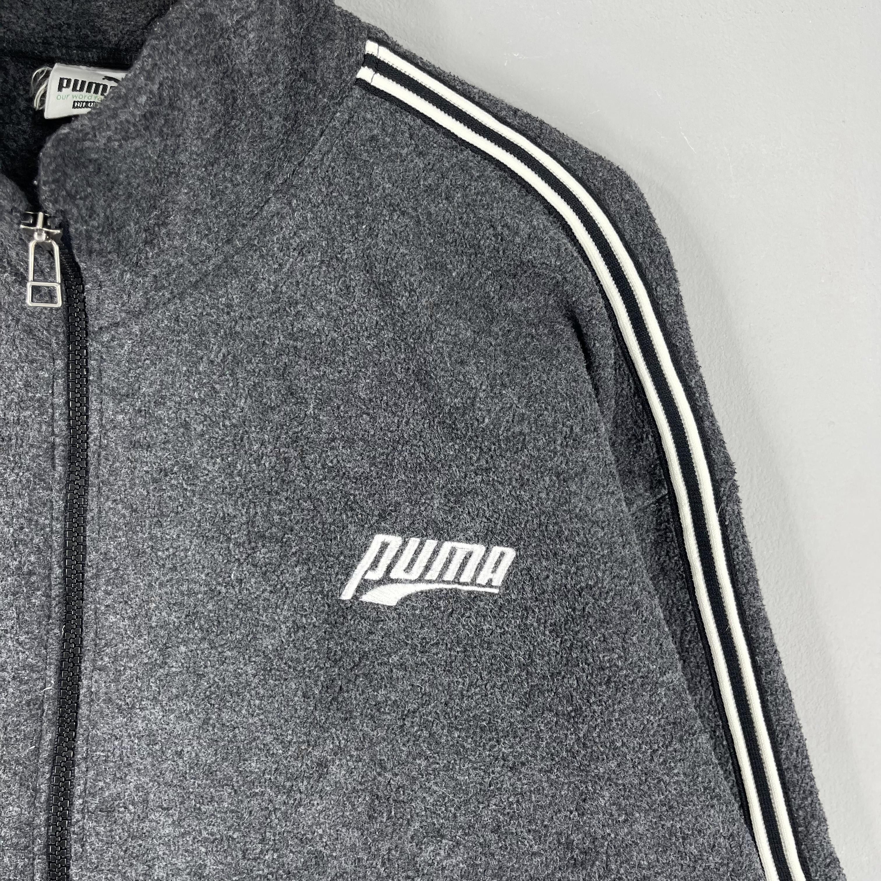 Puma Vintage 90's PUMA Spellout Embroidery Zipper Sweatshirt Size US L / EU 52-54 / 3 - 2 Thumbnail