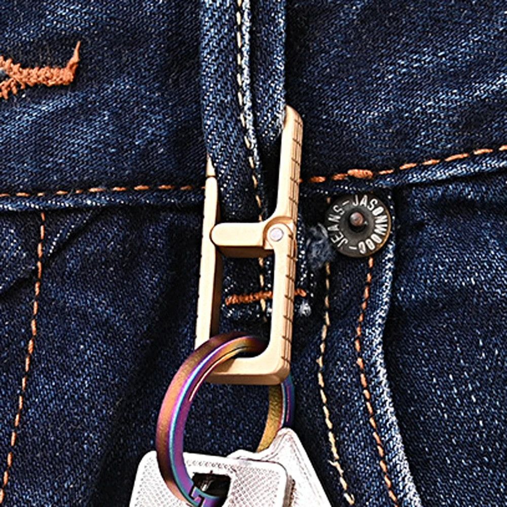 Other Belt Buckle Key Ring EDC Keychain Camping Tool Size ONE SIZE - 7 Thumbnail