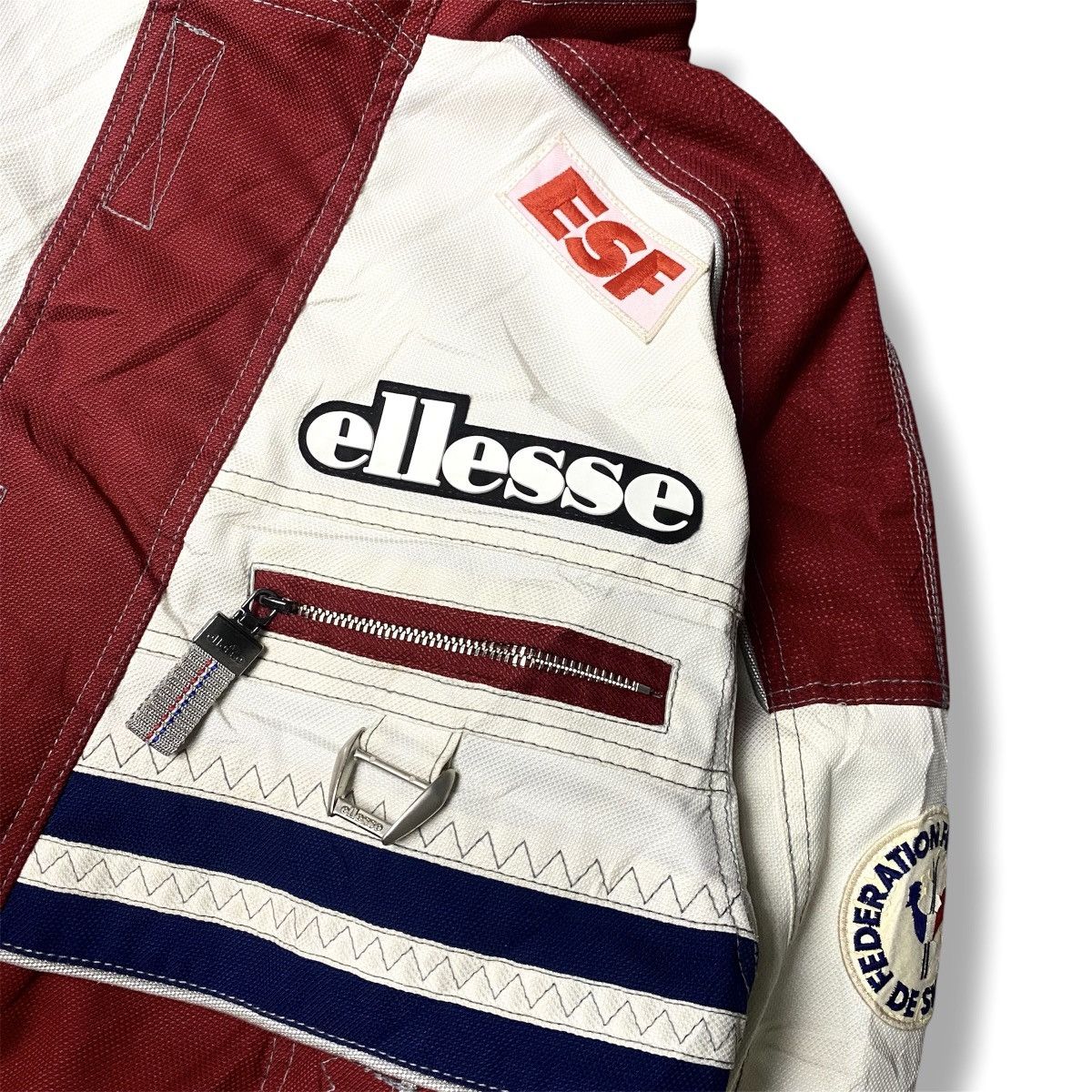 Ellesse × Goldwin 🔥VTG Ellesse - EFS France Cocorico 90s jacket by Goldwin Size US M / EU 48-50 / 2 - 7 Thumbnail