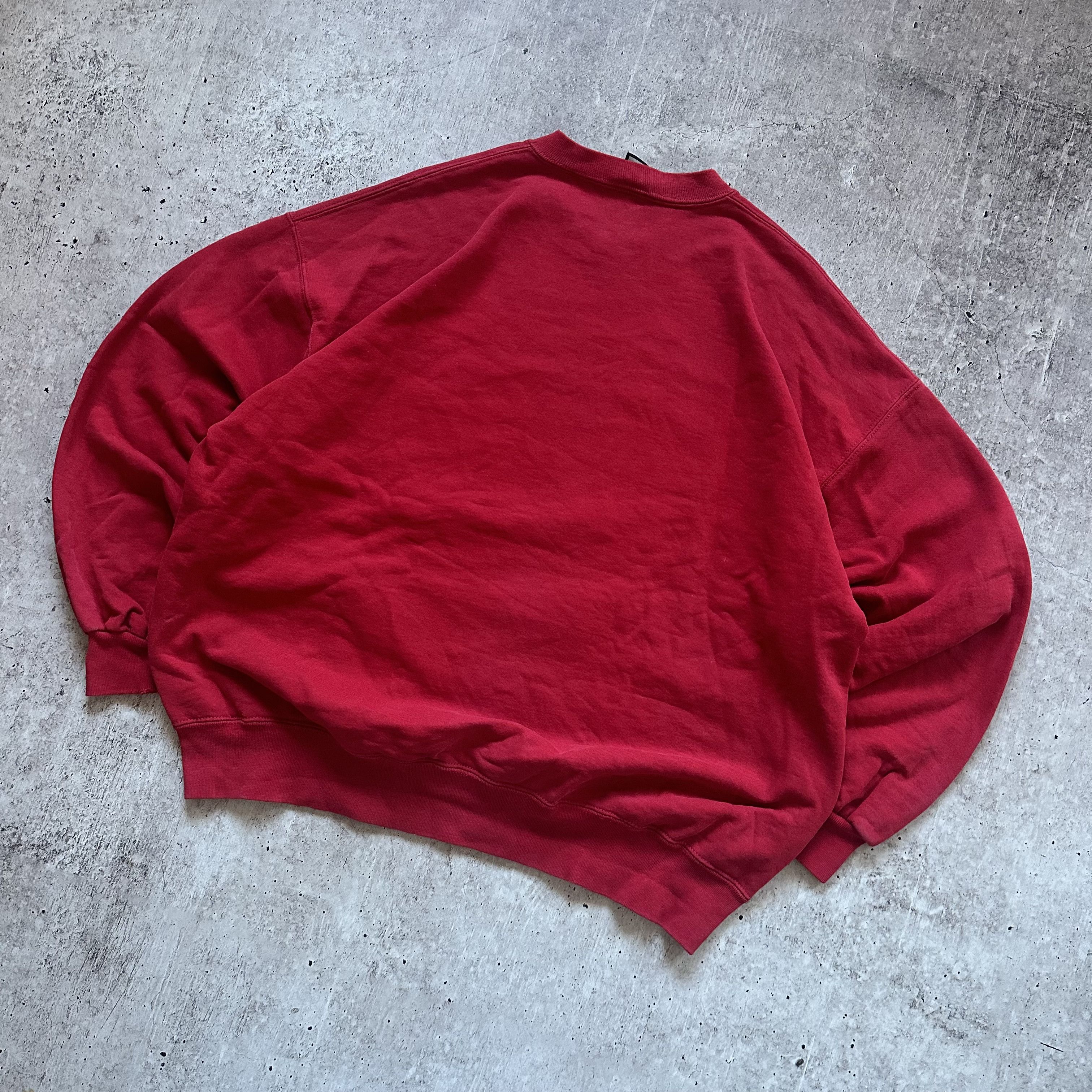 Nike Nike Air Big Logo 90s Baggy Boxy Oversize Sweatshirt Size US XL / EU 56 / 4 - 4 Thumbnail