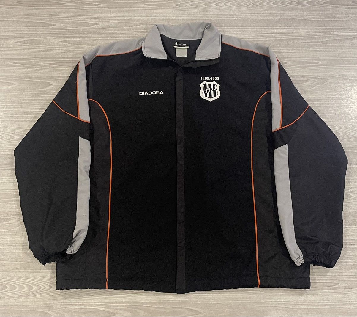 Vintage Diadora Ponte Preta Soccer Jacket Brazil Men’s XL