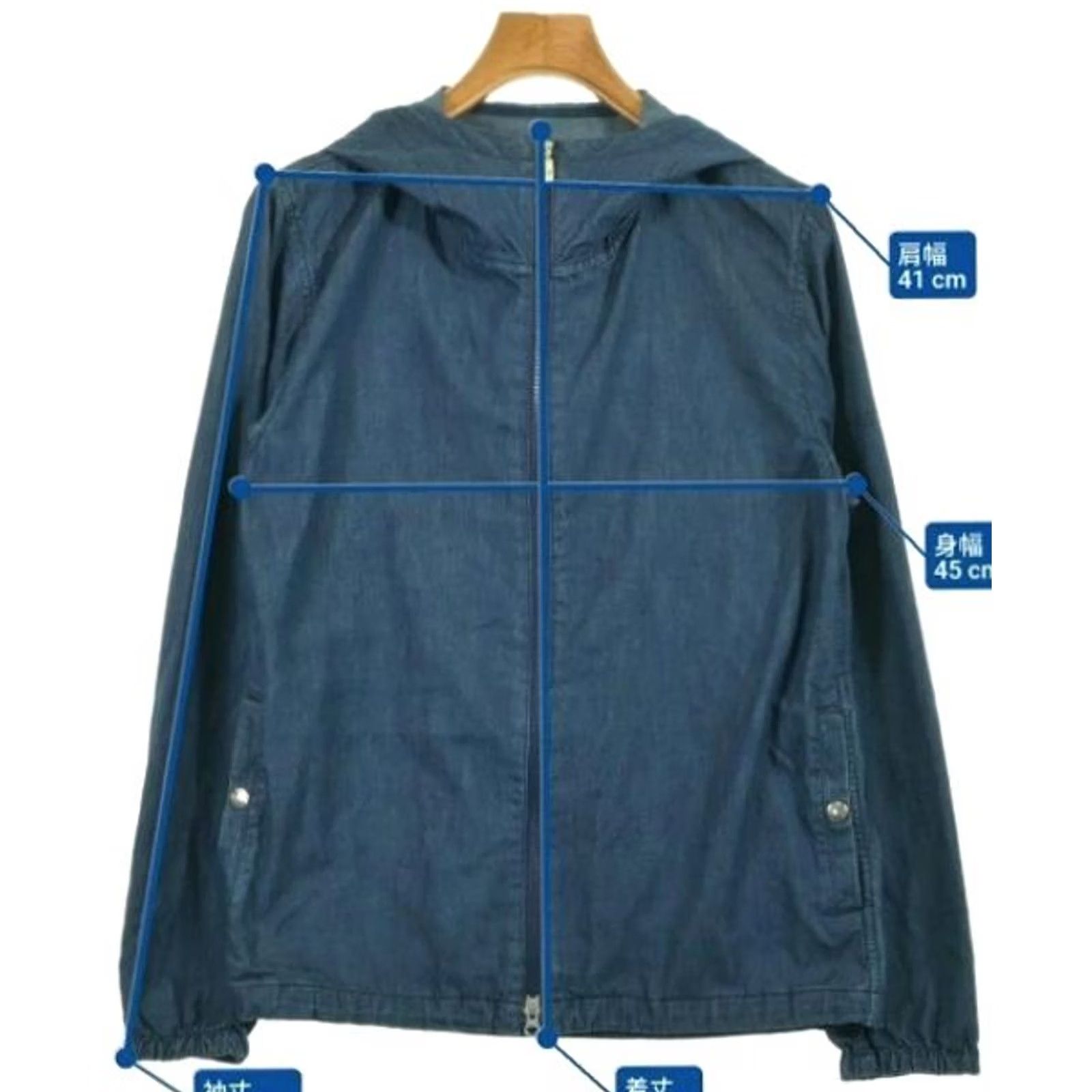 The North Face Purple Label THE NORTH FACE PURPLE LABEL MOUNTAIN PARKA Men Indigo Size M Used Fashion Jacket Parka Indigo Mens Regular Size US M / EU 48-50 / 2 - 3 Thumbnail