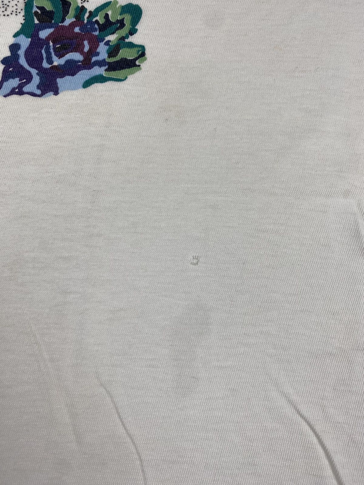 Vintage Vintage Flower Art Tshirt Size US XL / EU 56 / 4 - 4 Thumbnail