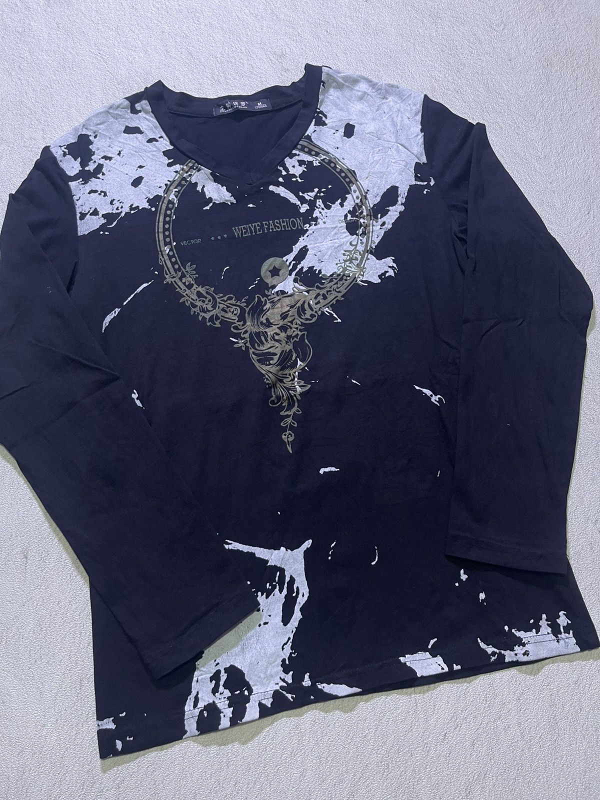 Japanese Brand Y2K ZHUSHUIBAOLUO long sleeve tshirt Size US M / EU 48-50 / 2 - 2 Thumbnail
