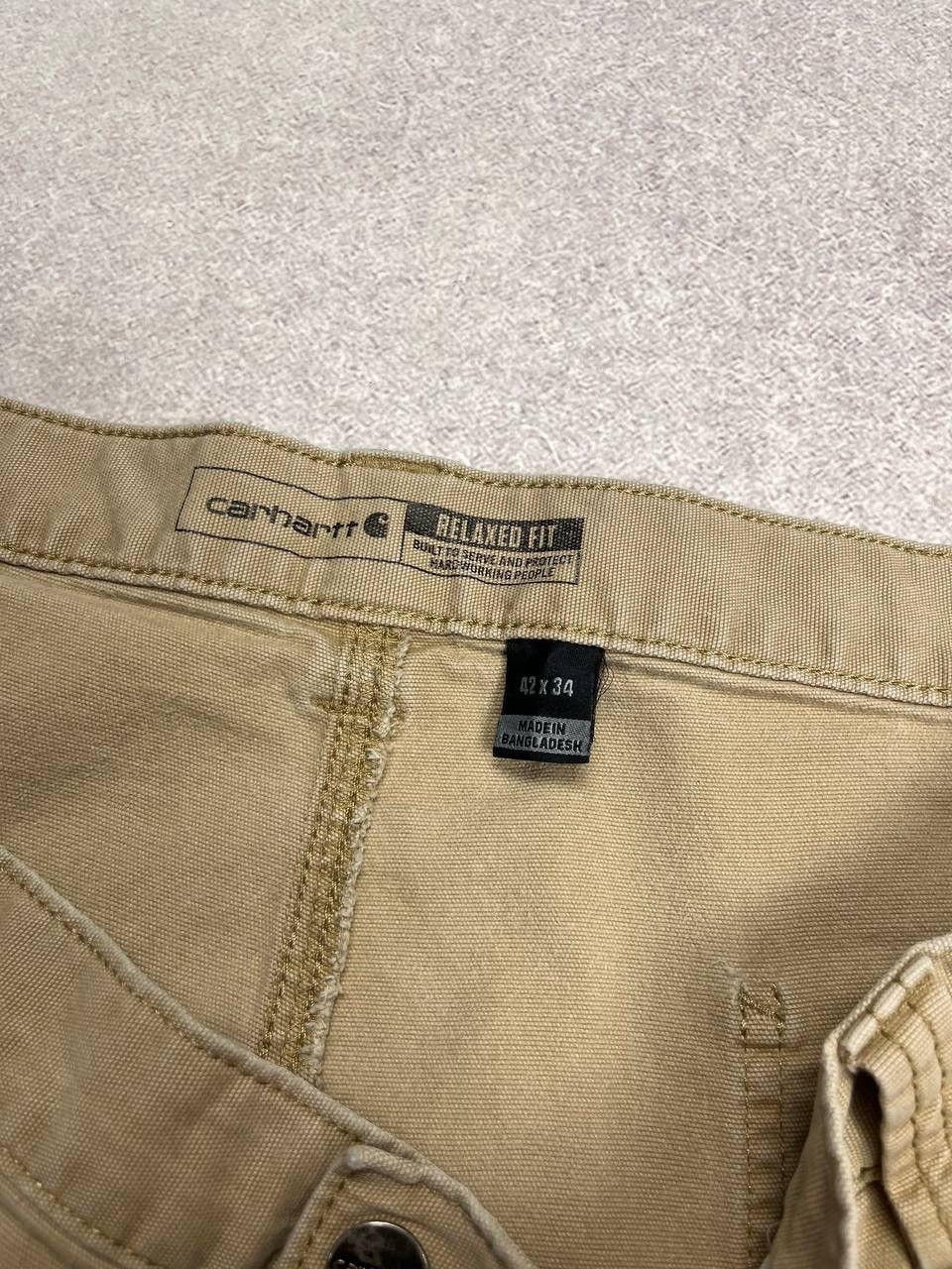 Carhartt × Vintage Vintage Carhartt Relaxed Fit Workwear Baggy Pants Y2K 42x34 Size US 42 / EU 58 - 5 Thumbnail