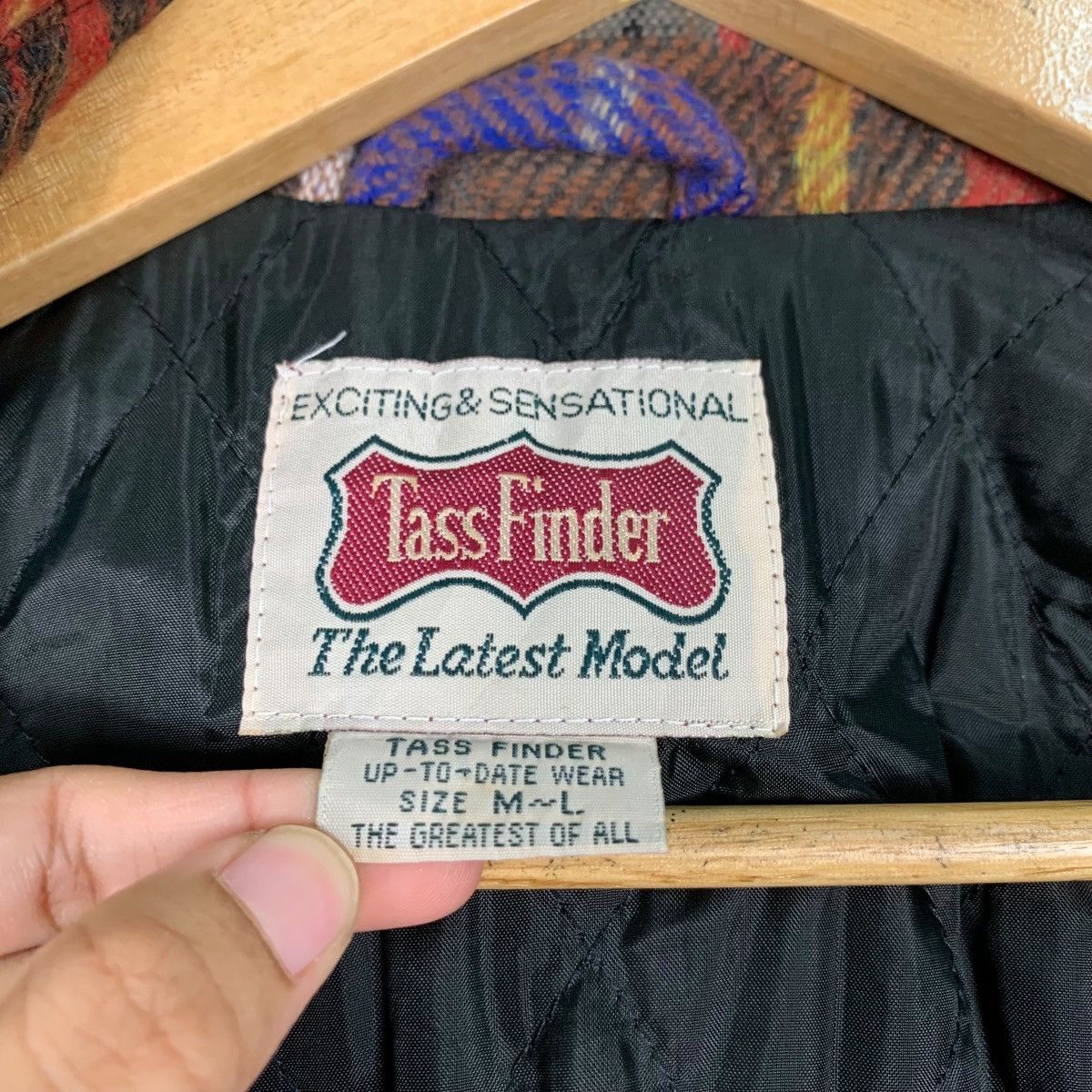 Flannel TASS FINDER Colorway Four Pocket Jacket #1122-C51 Size US M / EU 48-50 / 2 - 15 Thumbnail