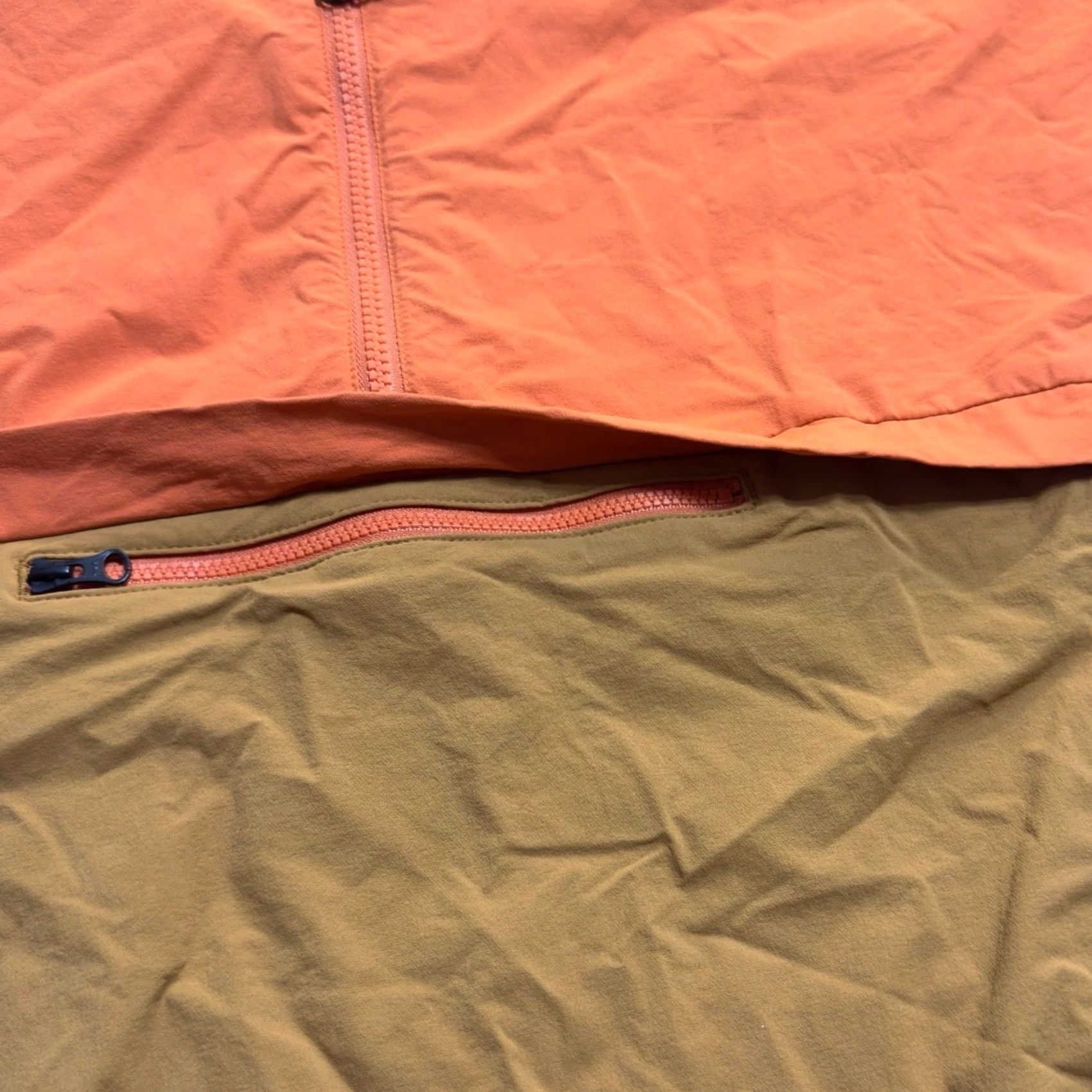 Vintage REI Co-Op Anorak Jacket Orange/Brown L Mens Size US L / EU 52-54 / 3 - 6 Thumbnail