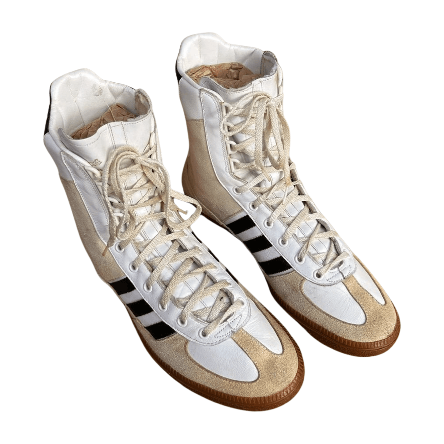 Adidas Adidas Adimed Stabil vintage 80's White Leather Sneakers Size US 11 / EU 44 - 2 Thumbnail