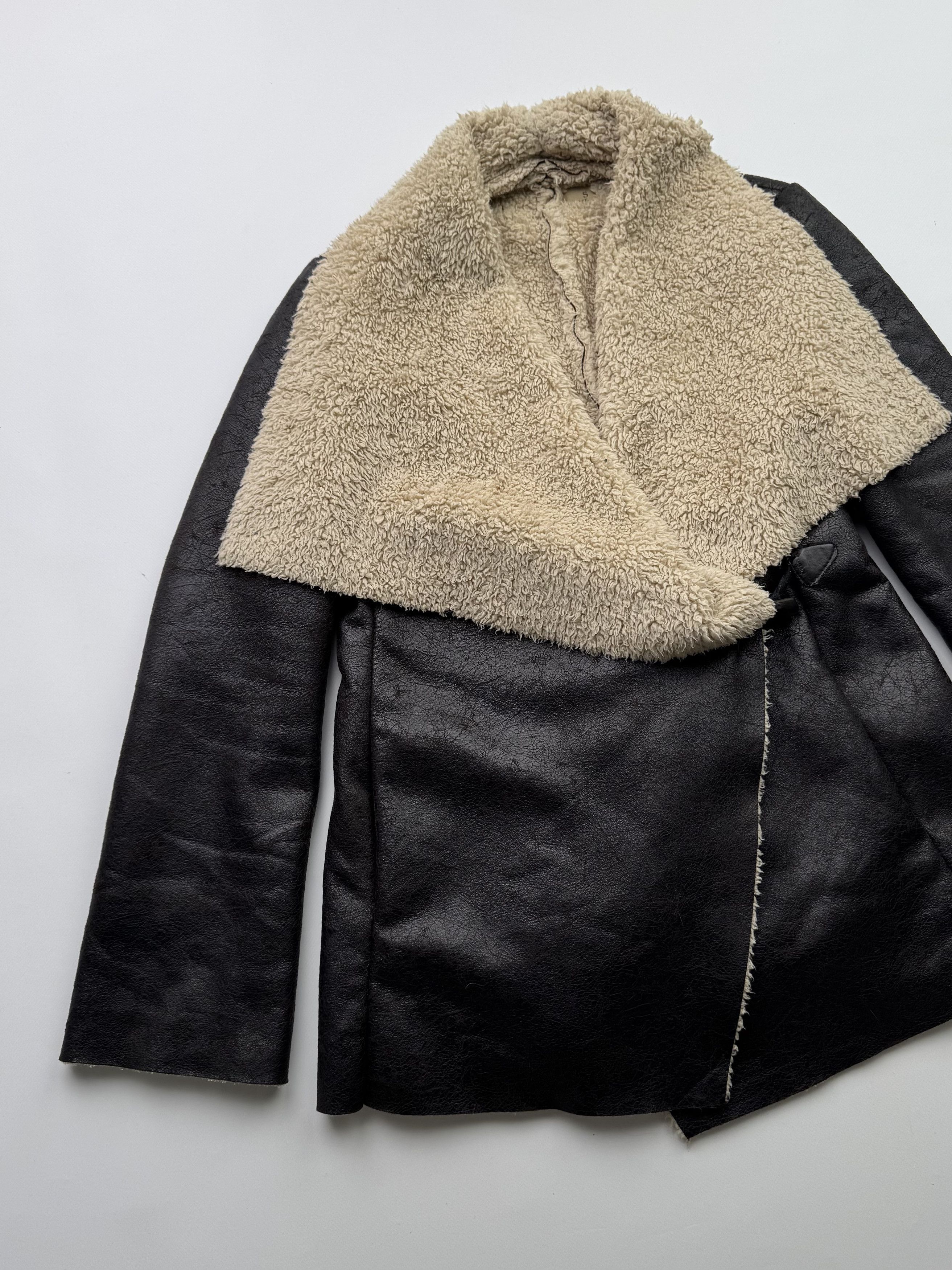 Japanese Brand Vintage Faux Sheepskin Coat B731(V275)E2 Size M / US 6-8 / IT 42-44 - 2 Thumbnail