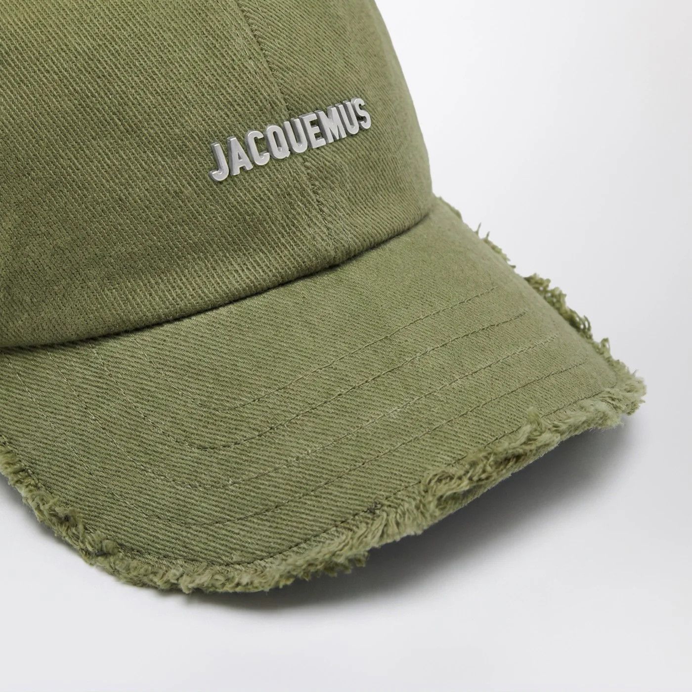 Jacquemus o1d2blof0526 Size: 58 / Cotton Baseball Cap / Hat in Green Size ONE SIZE - 2 Thumbnail