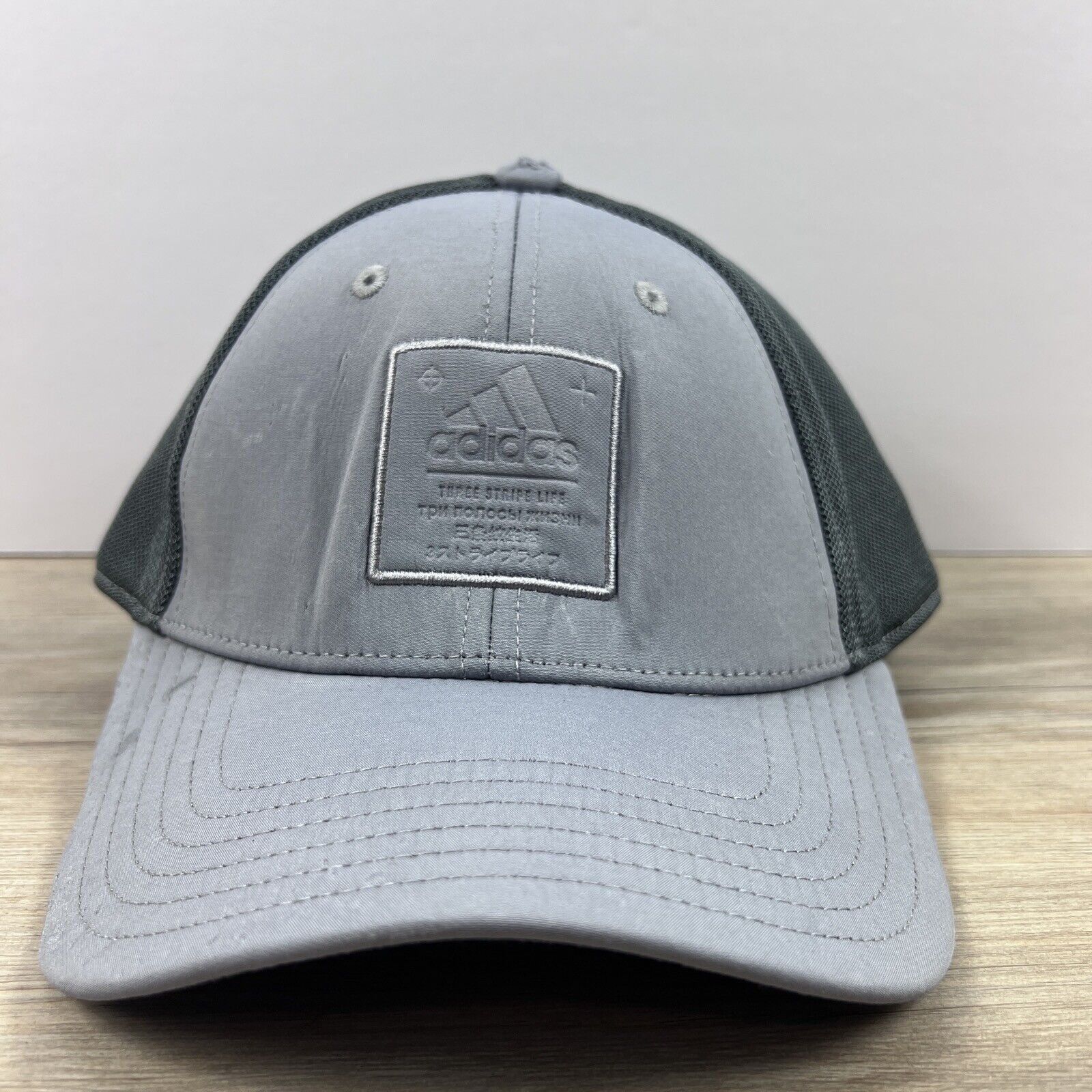 Adidas Adidas Snapback Hat Adidas Adjustable Hat Gray Adjustable Ha Size ONE SIZE - 2 Thumbnail