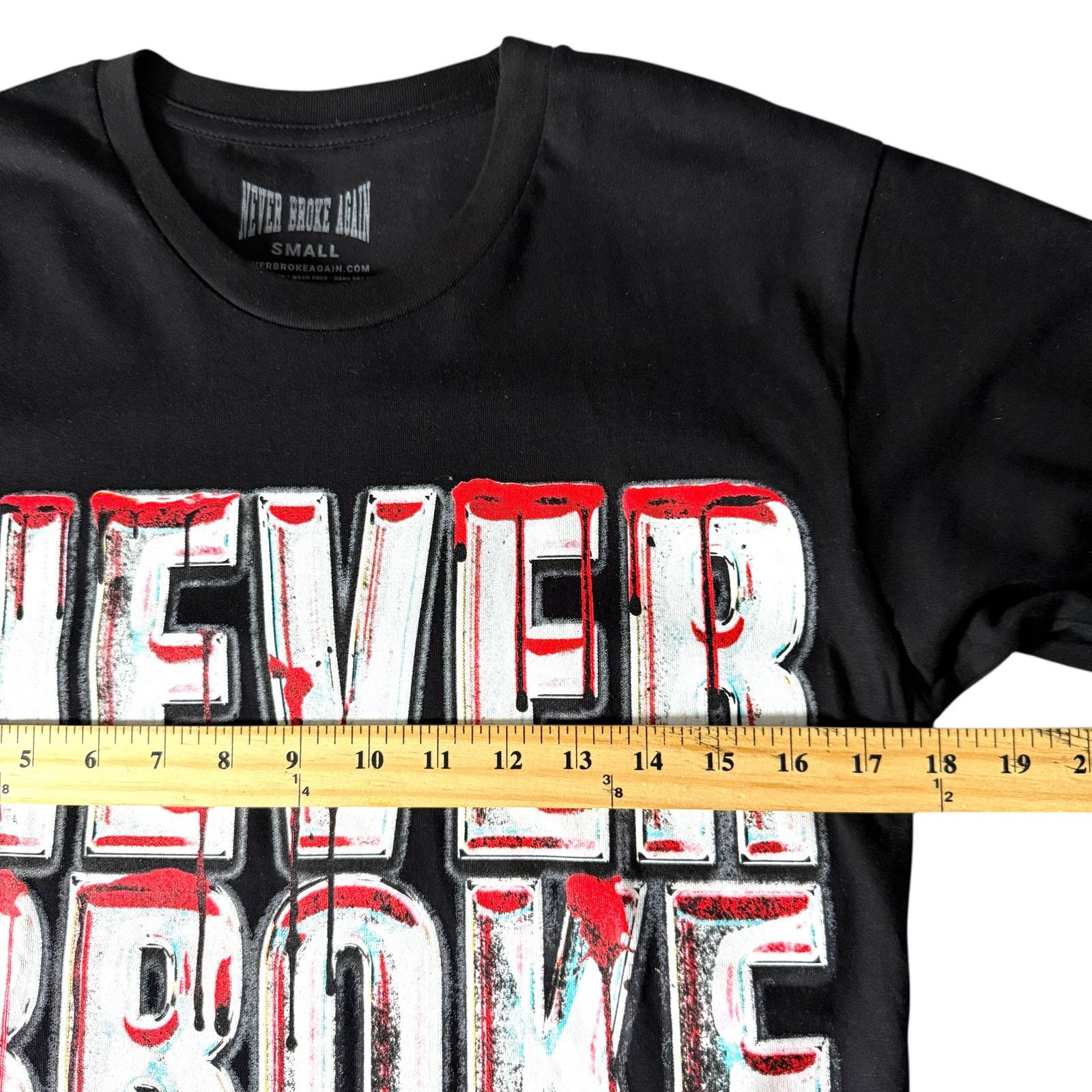 Other Never Broke Again Blood Dripped Logo T-shirt Mens L - Punk Size US S / EU 44-46 / 1 - 11 Thumbnail