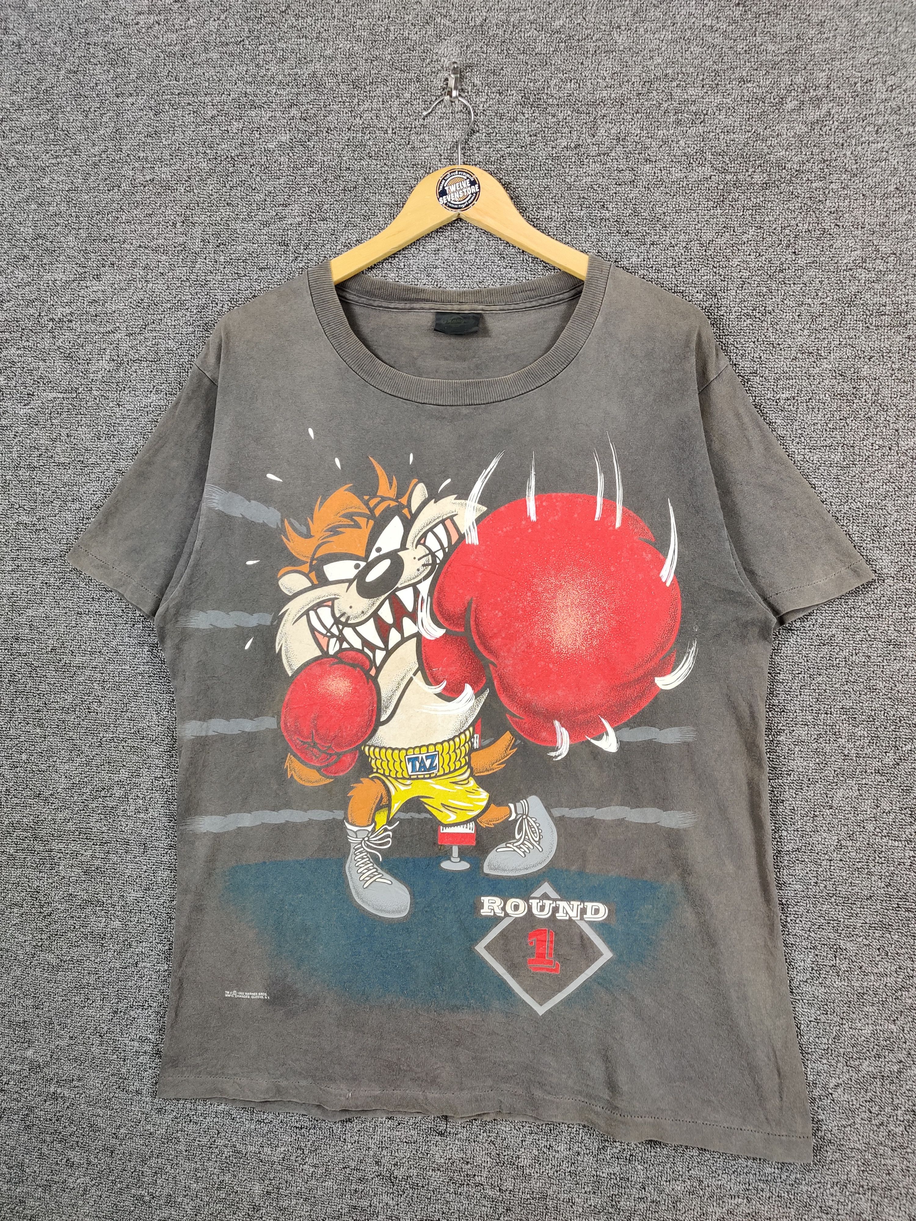 Changes Vintage 90's Tazmania Warner Bros Single Stitch Tee Tshirt Size US XL / EU 56 / 4 - 2 Thumbnail