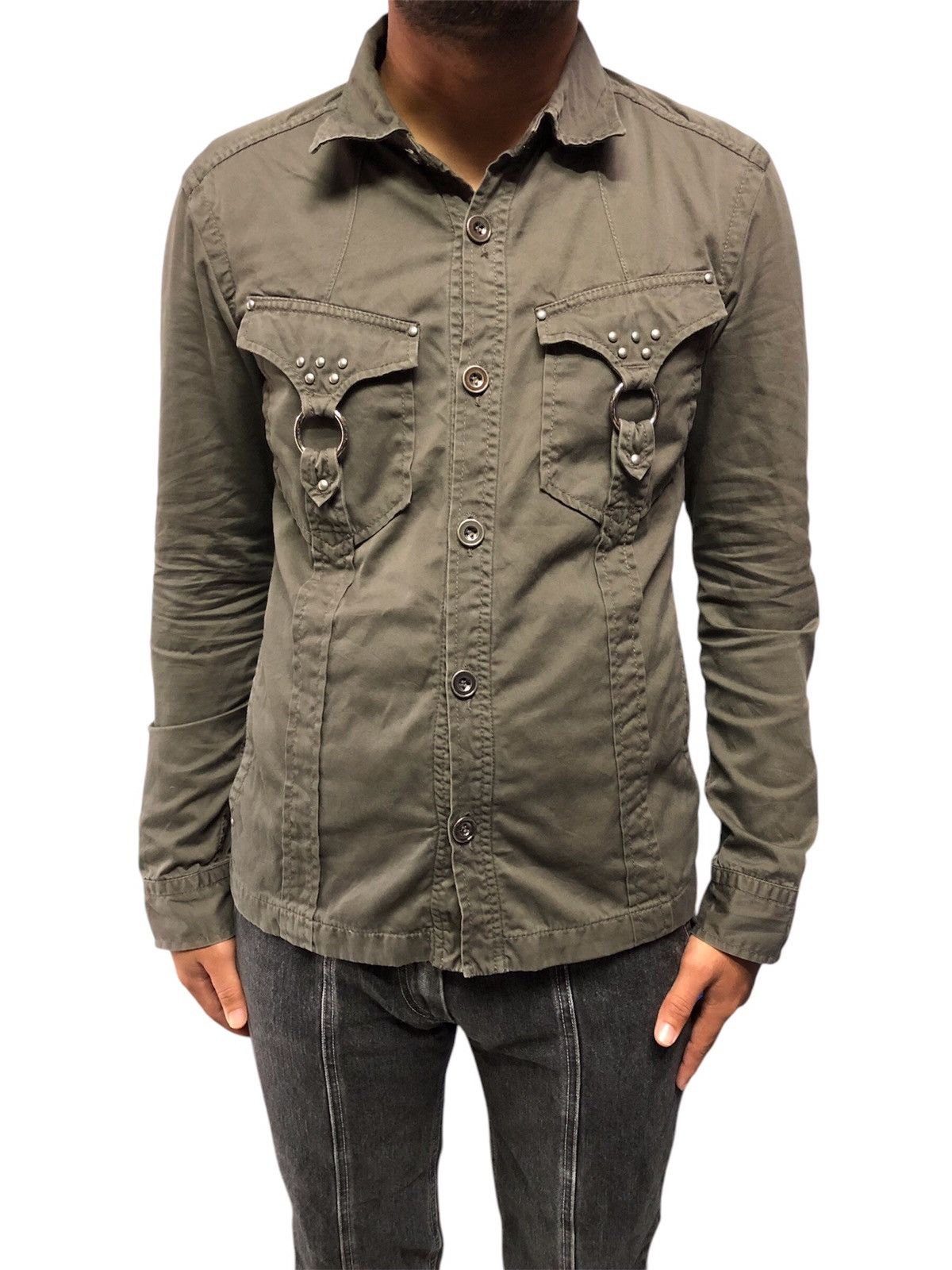 Issey Miyake Hideaways Nicole Military Cargo Pocket Tactical Jacket Size US S / EU 44-46 / 1 - 14 Thumbnail