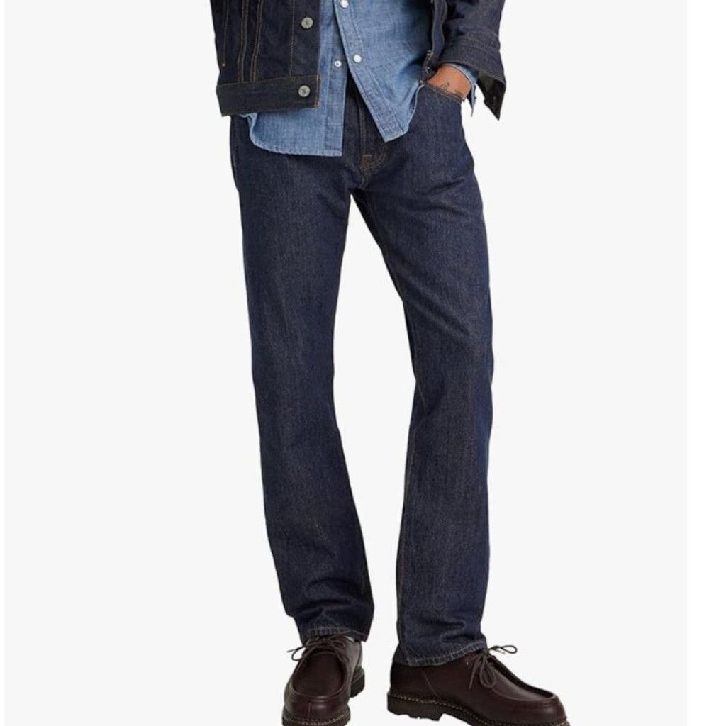 Levi's LEVI'S 501 Original Denim Button Closure Straight Leg Size US 29 - 2 Thumbnail