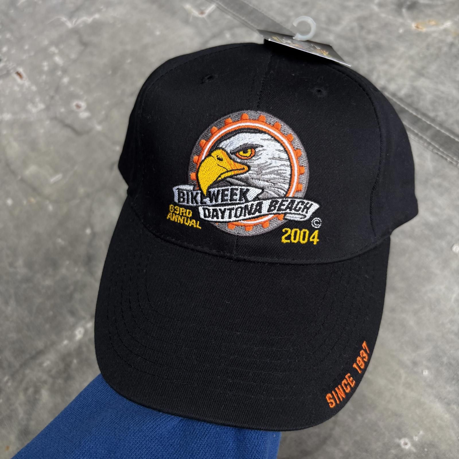 Vintage Vintage Y2K Deadstock Bike Week Daytona Beach Motorcycle Hat Size ONE SIZE - 1 Thumbnail