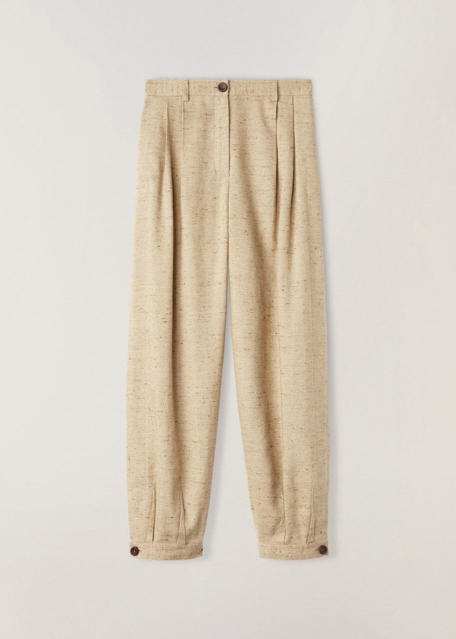 Loro Piana o1srvl11e0424 Trouser in Brown Size 36" / US 14 / IT 50 - 1 Thumbnail
