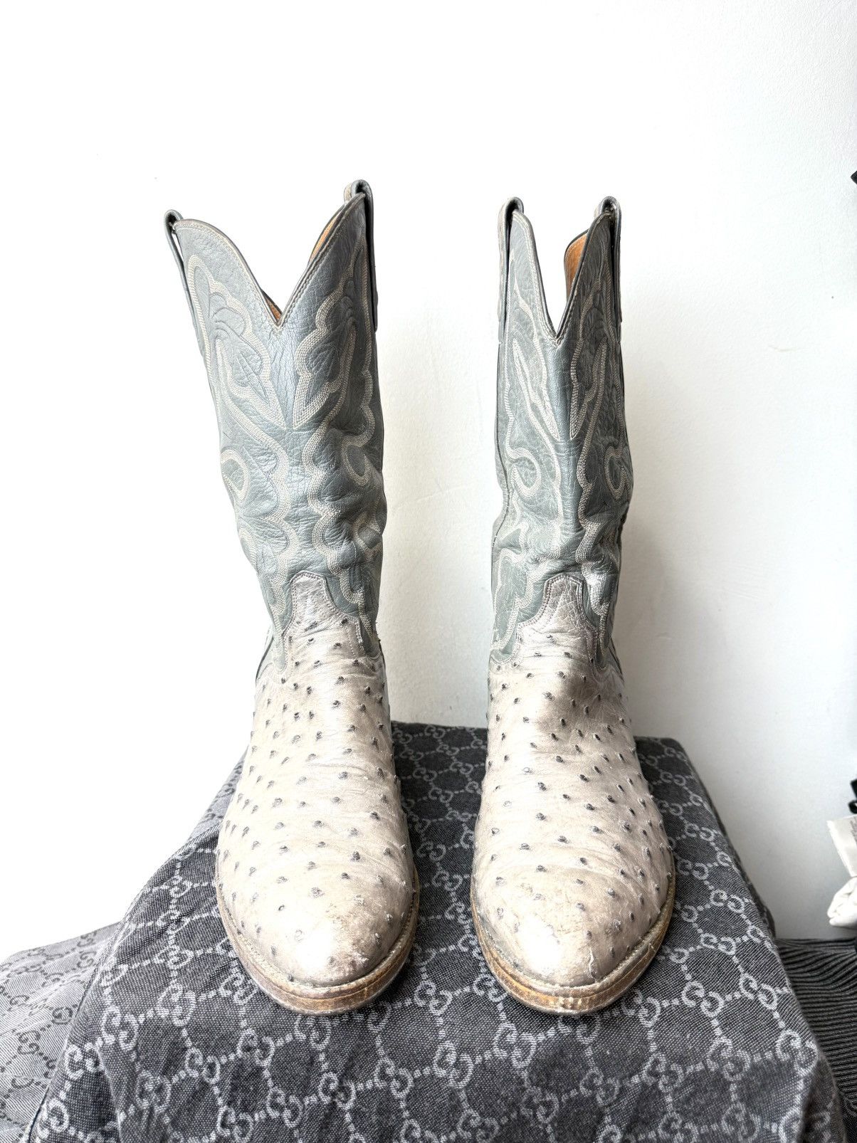 Cowboy Equipment 💥Rare! Vintage El Dorado USA Western Leather Cowboy Boots Size US 9 / EU 42 - 3 Thumbnail