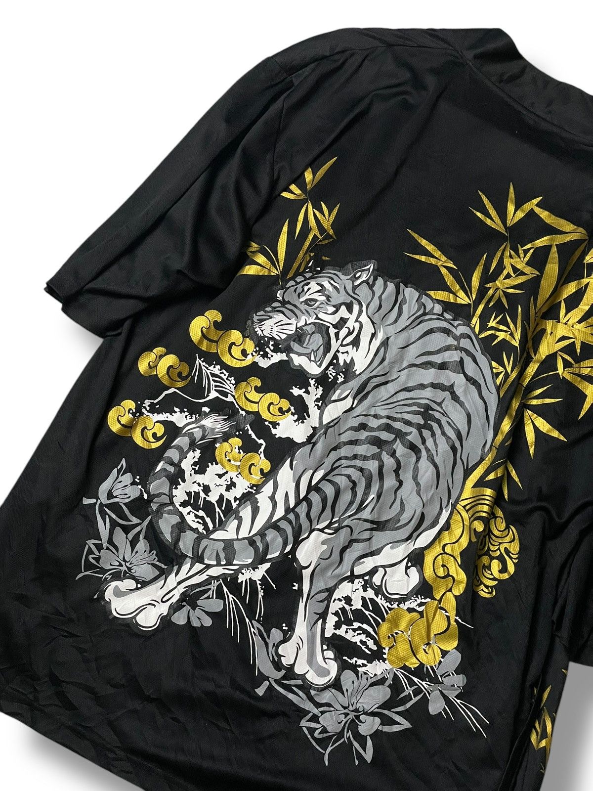 Japanese Brand × Vintage Japanese Brand Tiger Embroidered Kimono (105) Size US M / EU 48-50 / 2 - 6 Thumbnail