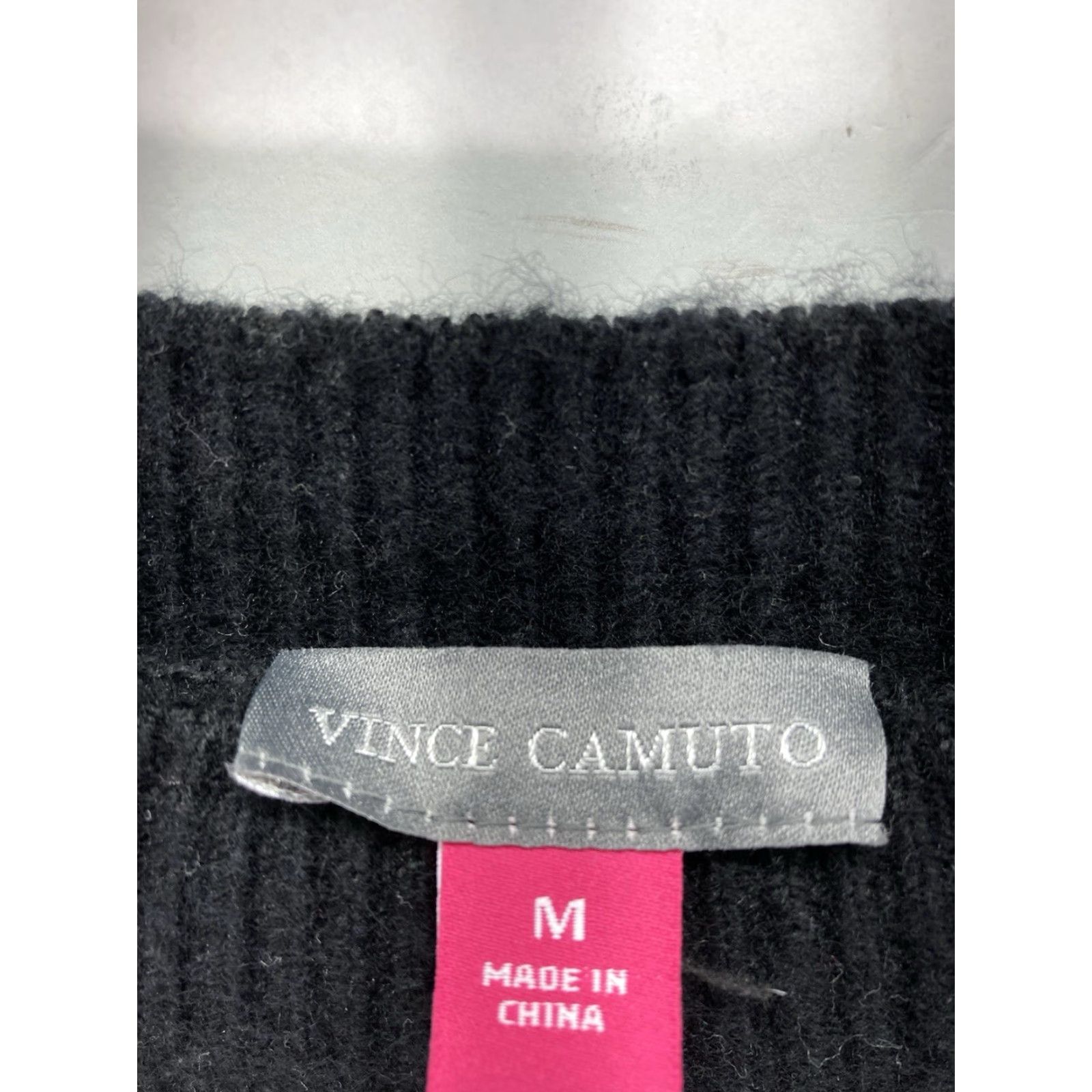 Vince Camuto Vince Camuto Sweater Women Medium Black Bad Witch Wicked Halloween Pullover NWT Women Sweater M Black Halloween Pullover NWT Size M / US 6-8 / IT 42-44 - 4 Thumbnail