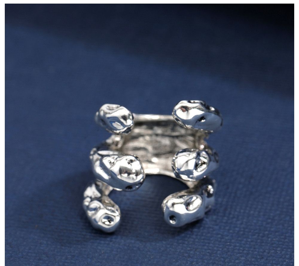 Jewelry Unique Punk Hip Hop Retro Ring Size ONE SIZE - 3 Thumbnail