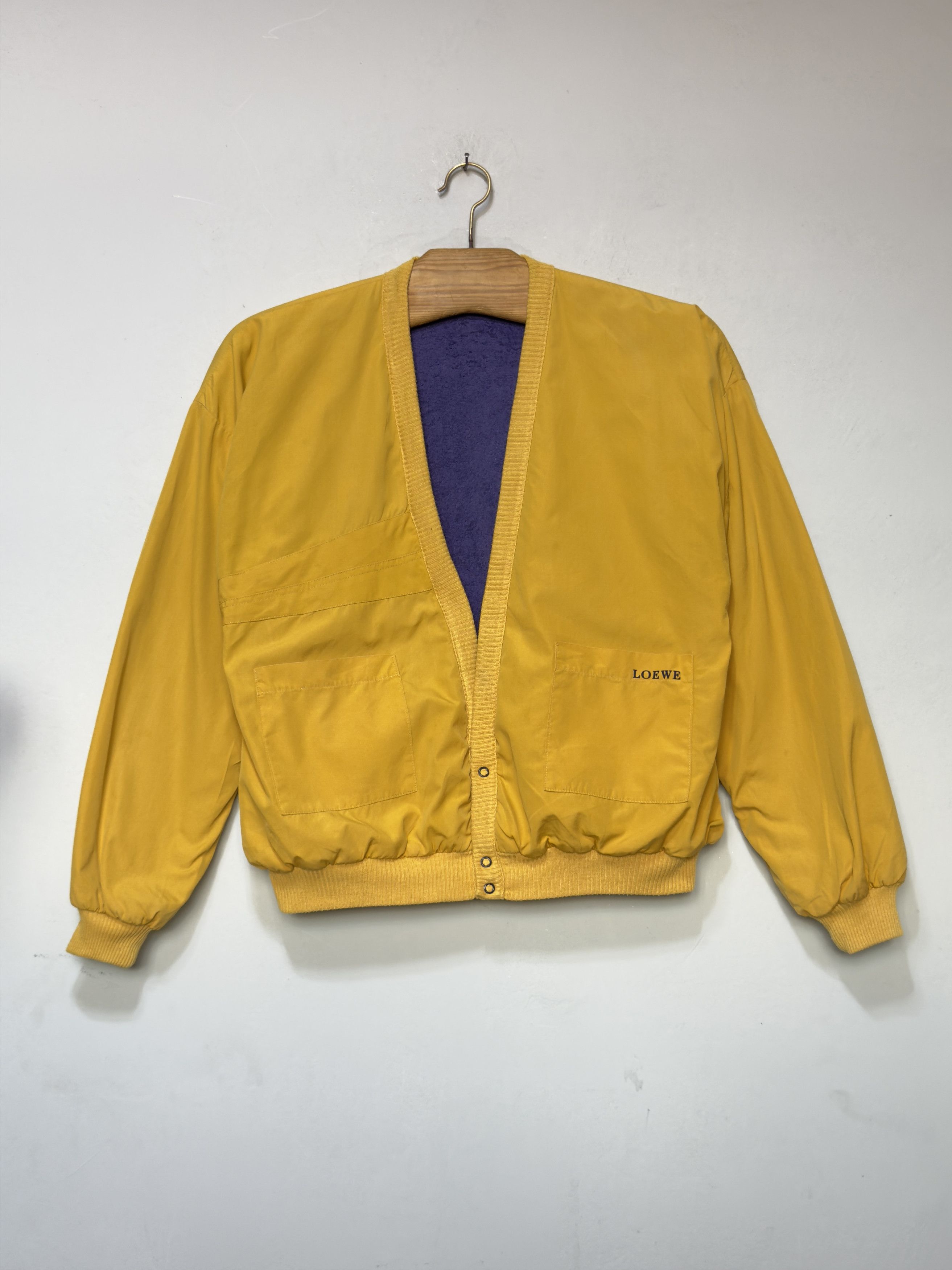 Vintage 🔥 Bomber cotton jacket Loewe big logo vintage rare xl Size XL / US 12-14 / IT 48-50 - 3 Thumbnail