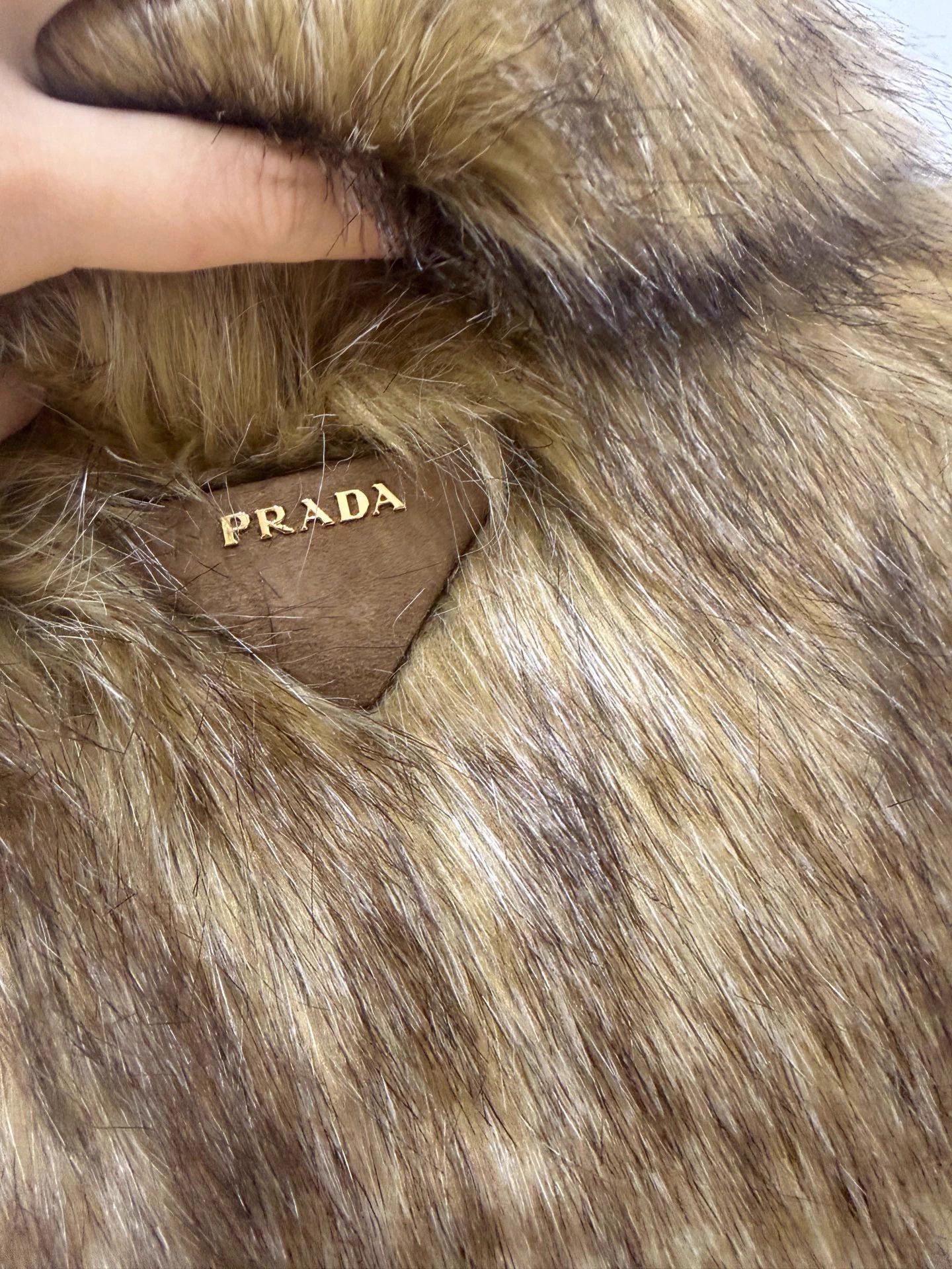 Prada Prada FW25 "Eco-Fur" Coat - New w/ Tags - Size 36 Size XS / US 0-2 / IT 36-38 - 7 Thumbnail