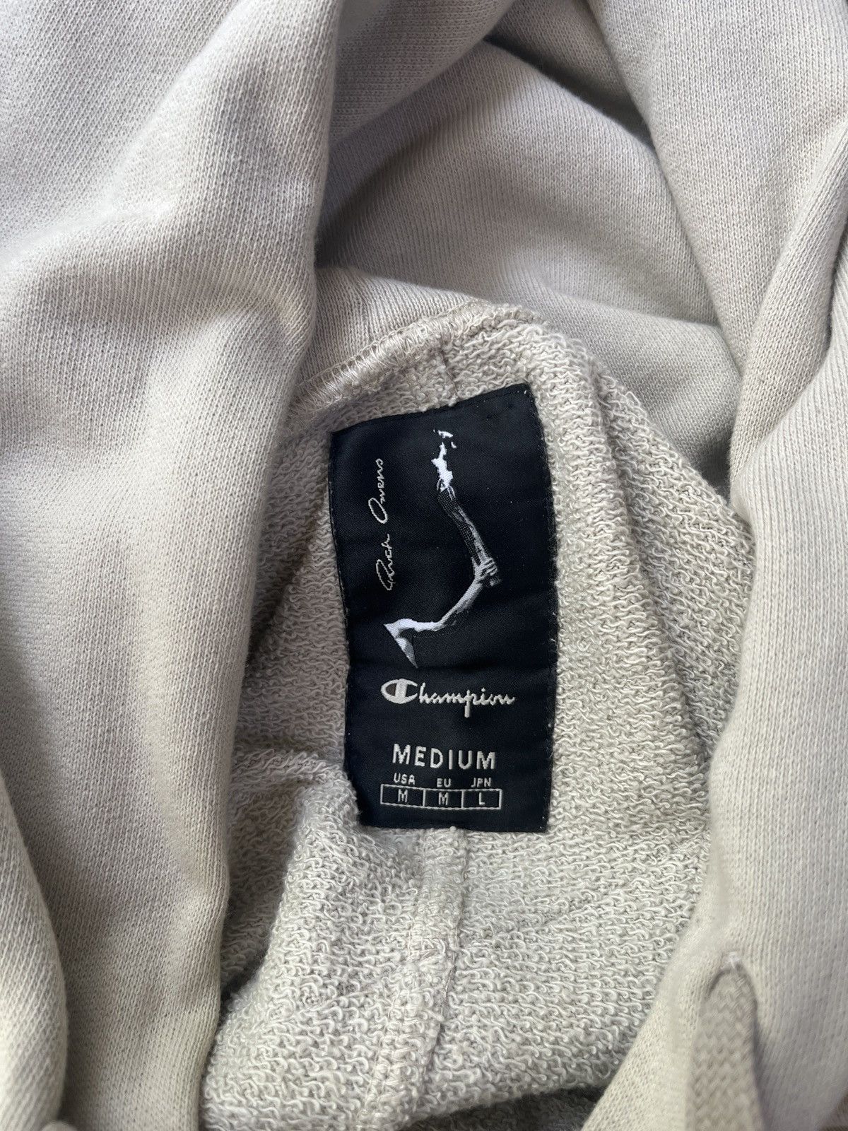 Rick Owens rick owens x champion Size US M / EU 48-50 / 2 - 4 Thumbnail