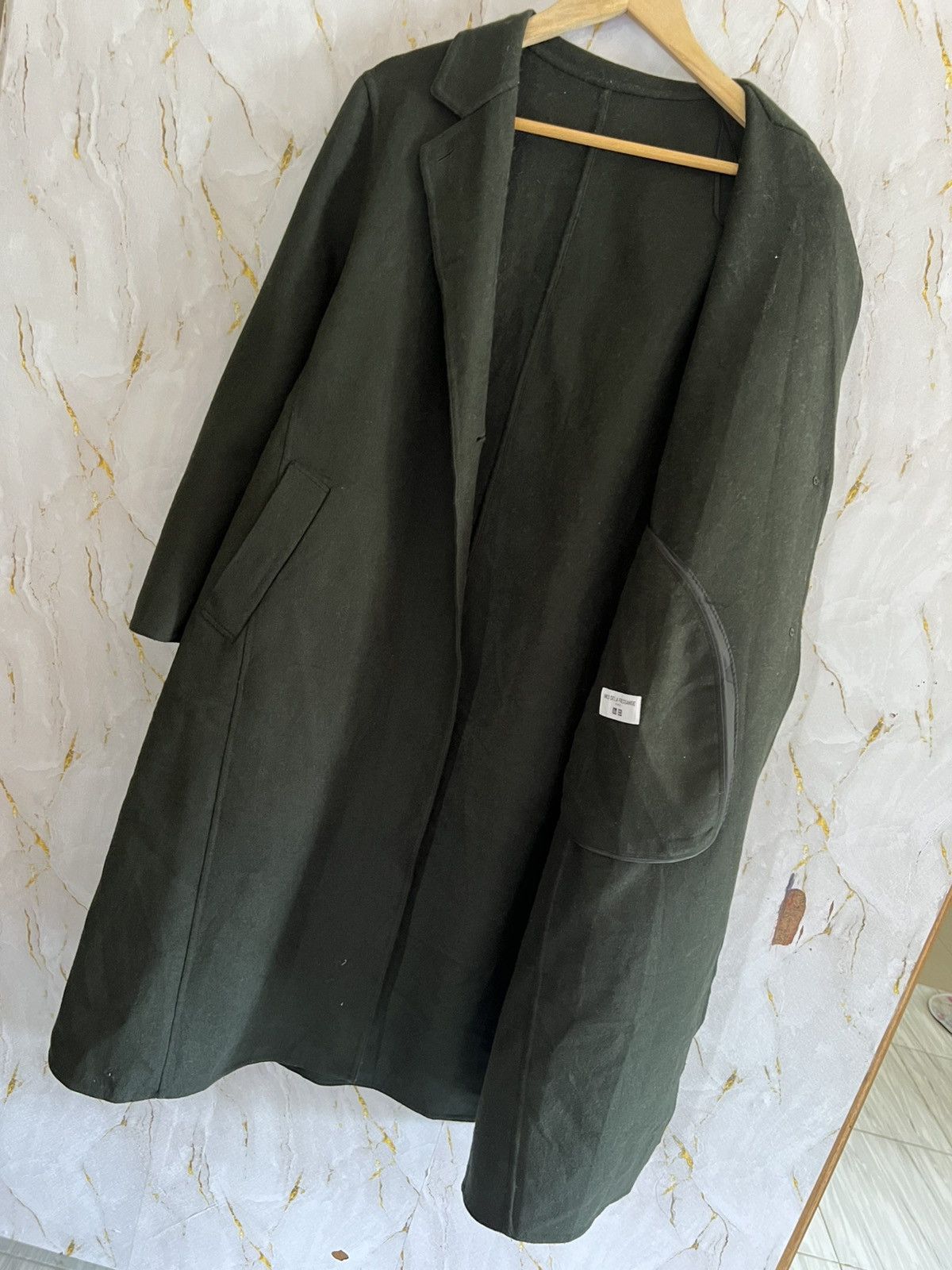 Japanese Brand Uniqlo Ines de La Fressange Long Jacket / Coat Size US L / EU 52-54 / 3 - 9 Thumbnail