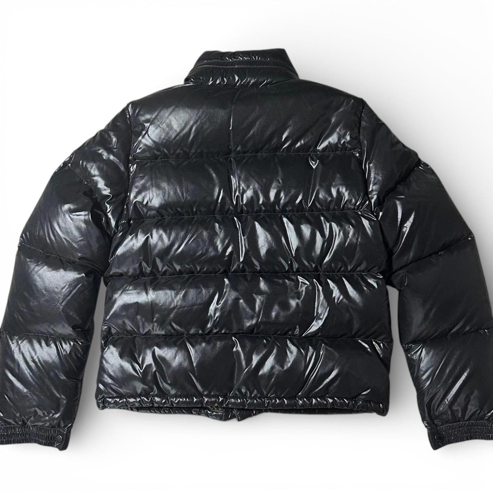 Moncler Moncler - Men's Black Shiny Puffer Jacket Size US M / EU 48-50 / 2 - 7 Thumbnail