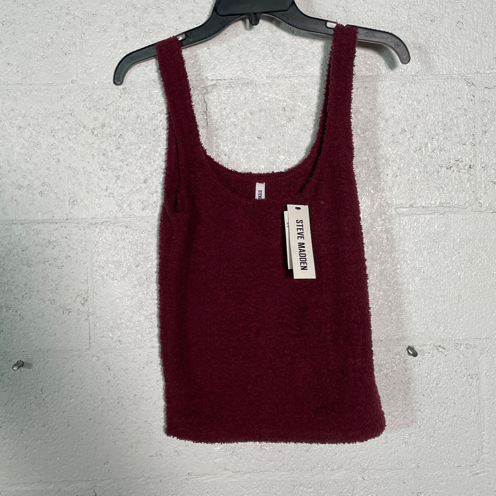 Steve Madden Steve Madden Scoop-Neck Chenille Sleep Tank Top wine medium Size M / US 6-8 / IT 42-44 - 9 Thumbnail