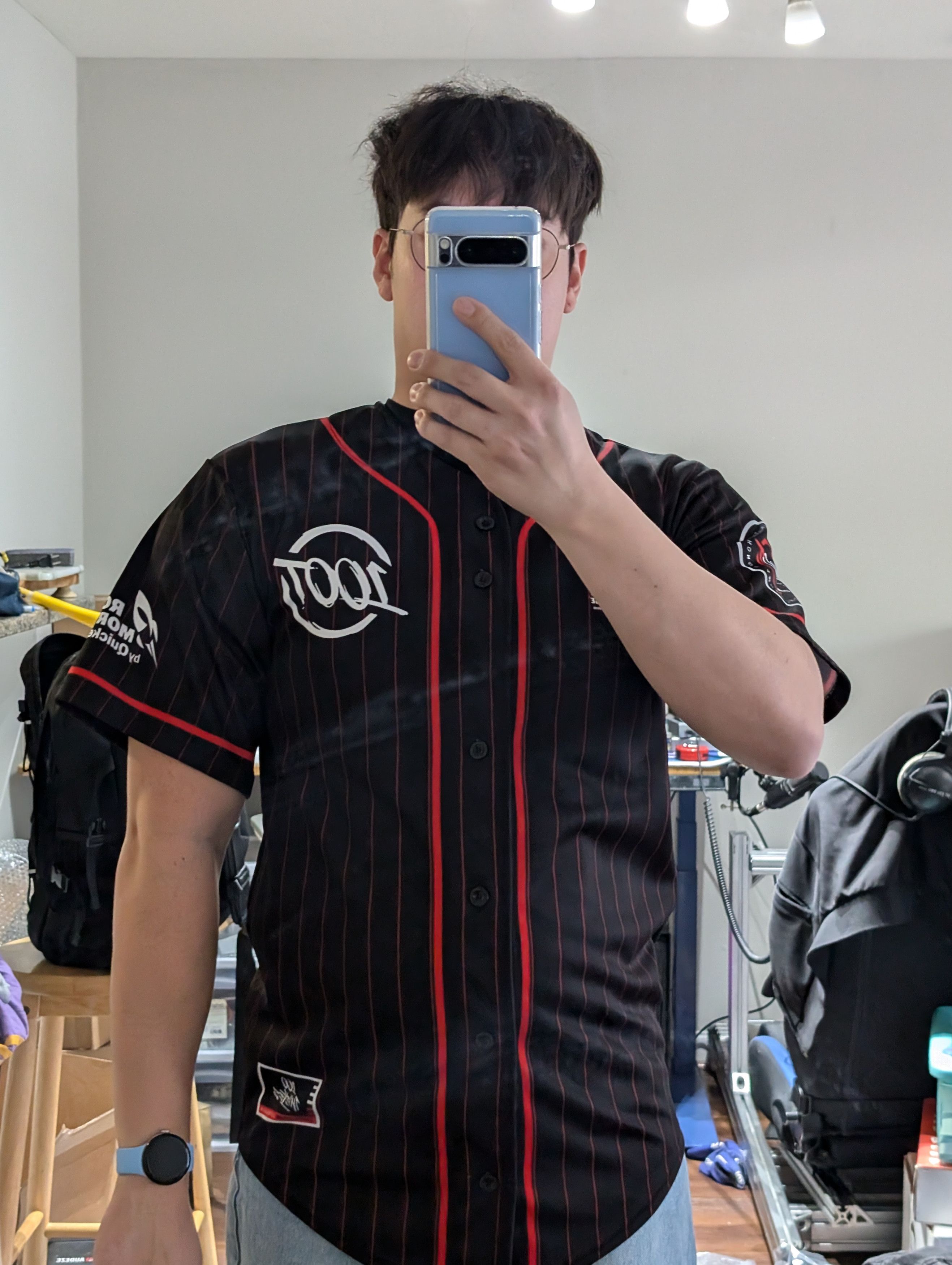 100 Thieves 100 Thieves 2018 Limited Edition Baseball Jersey Size US M / EU 48-50 / 2 - 1 Thumbnail