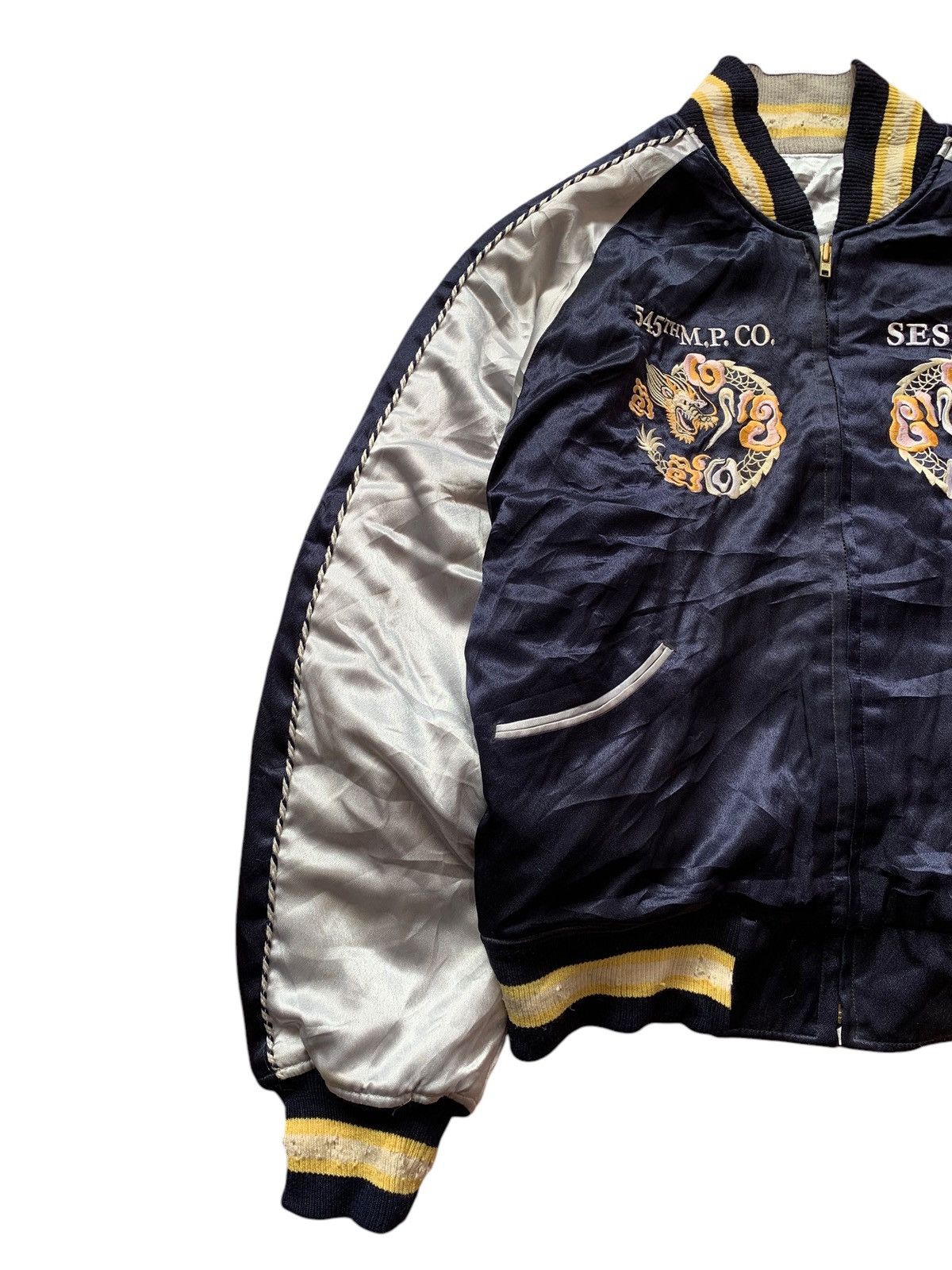 Toyo Enterprises 🔥SESSLER MFG SUKAJAN JACKETS RAYON Size US L / EU 52-54 / 3 - 2 Thumbnail