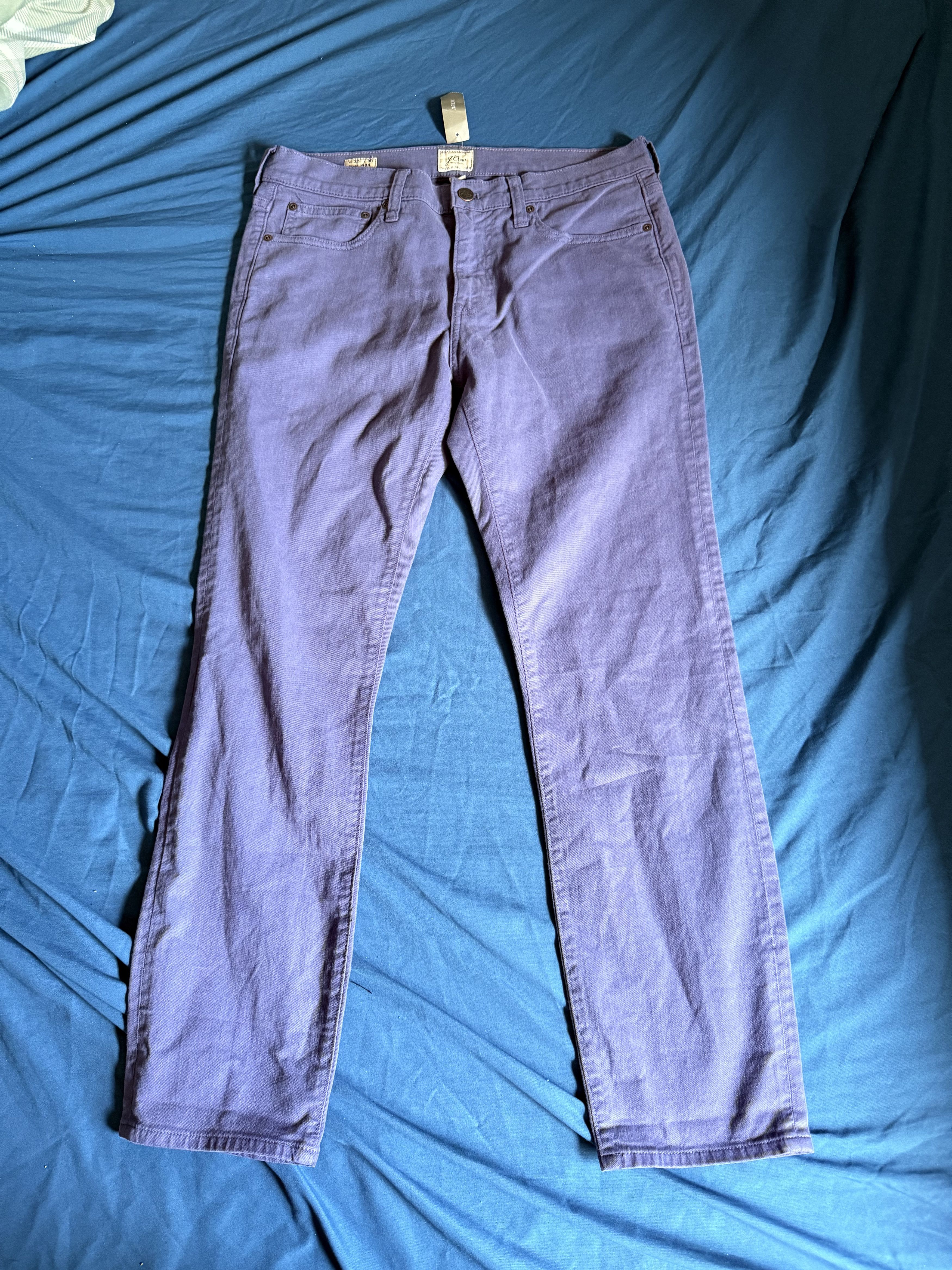 J.Crew J. Crew 484 Slim Fit Garment Dyed Pant 32x30 $118 Size US 32 / EU 48 - 2 Thumbnail