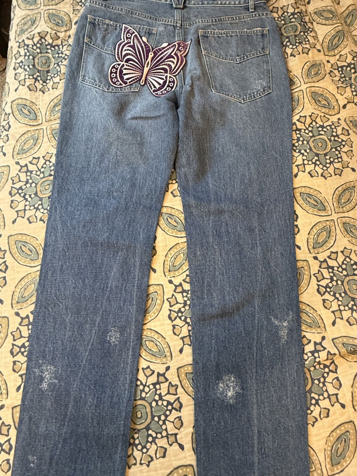 Needles Needles Assorted Patches Slim Jeans size MD Size US 32 / EU 48 - 2 Thumbnail