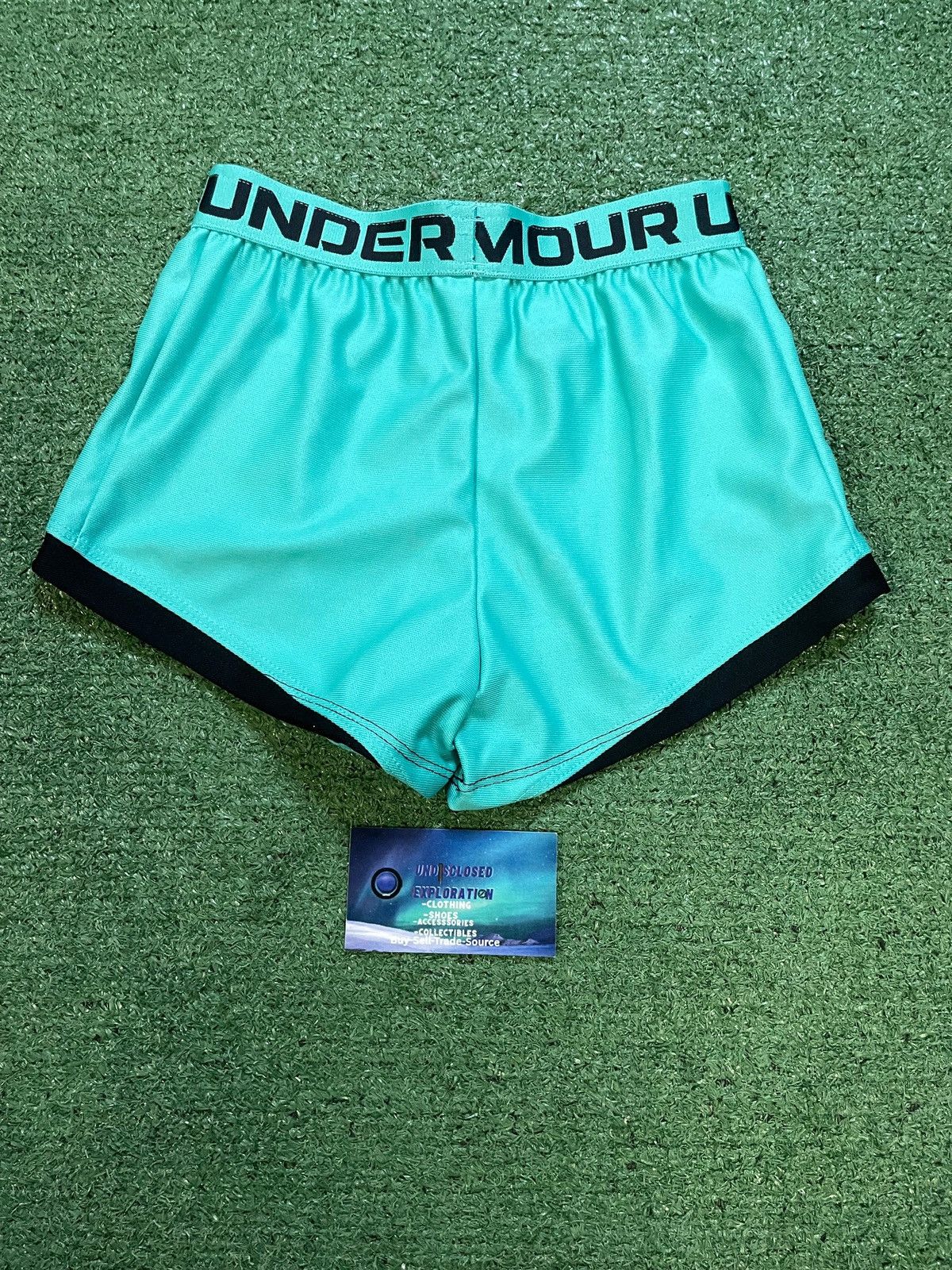 Under Armour Under Armour Women's Play Up blue Shorts Size US 32 / EU 48 - 2 Thumbnail