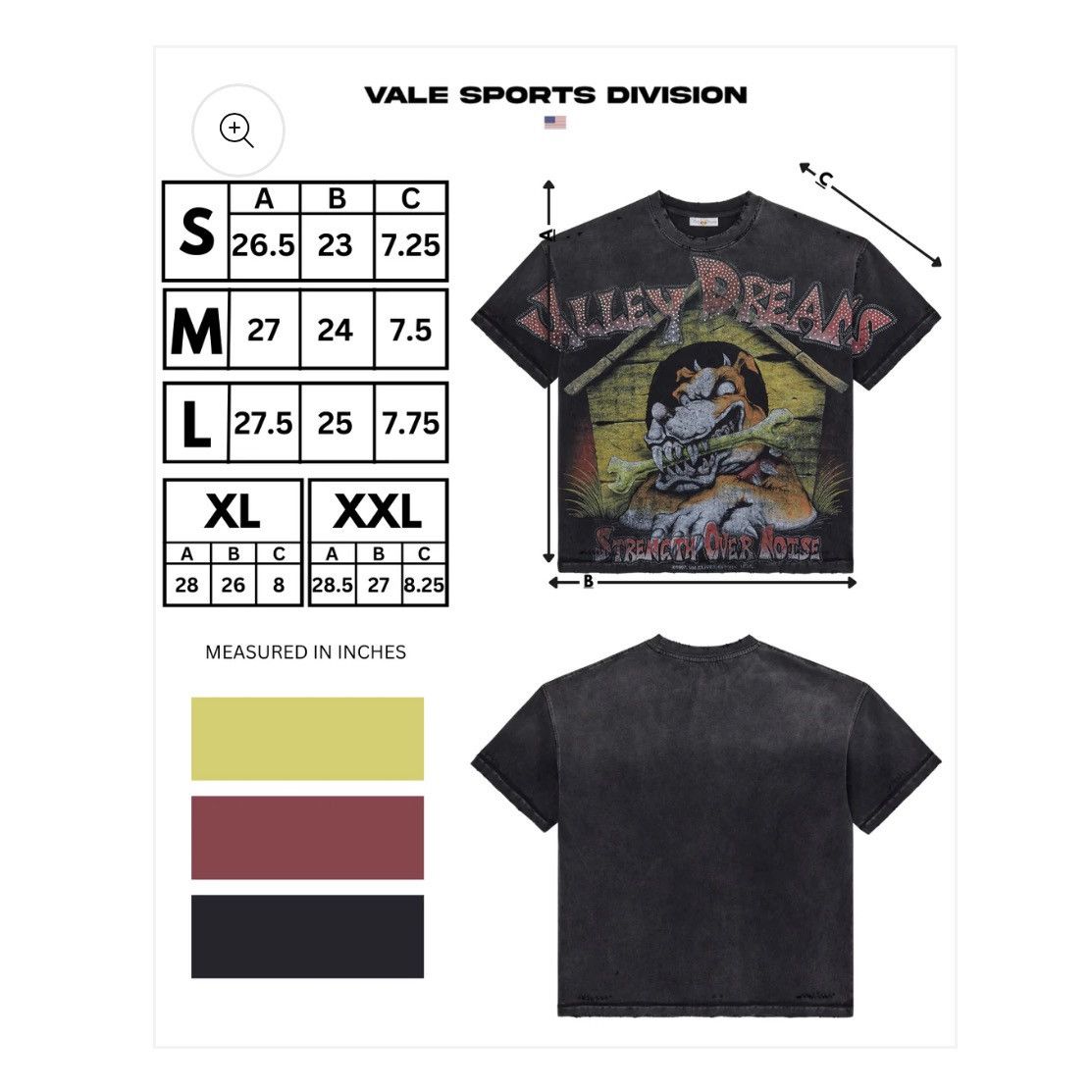 Vale Vale Doghouse Bling Tee Size US M / EU 48-50 / 2 - 5 Thumbnail
