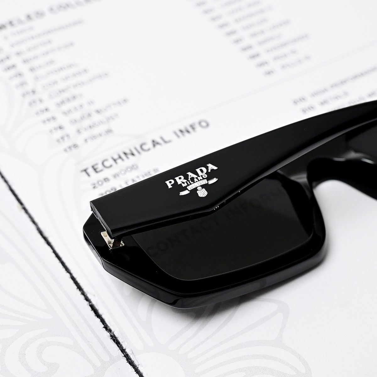 Prada PRADA 0PR A12S SUNGLASSES Size ONE SIZE - 9 Thumbnail