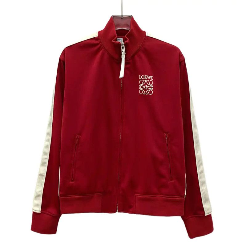 Loewe Loewe Red Polyester Women's Jacket 0089 Size XS / US 0-2 / IT 36-38 - 1 Thumbnail