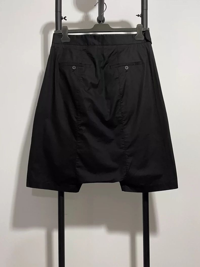 Rick Owens Rick Owens Rick Owens Black Asymmetric Shorts-2507 Size US 30 / EU 46 - 2 Thumbnail