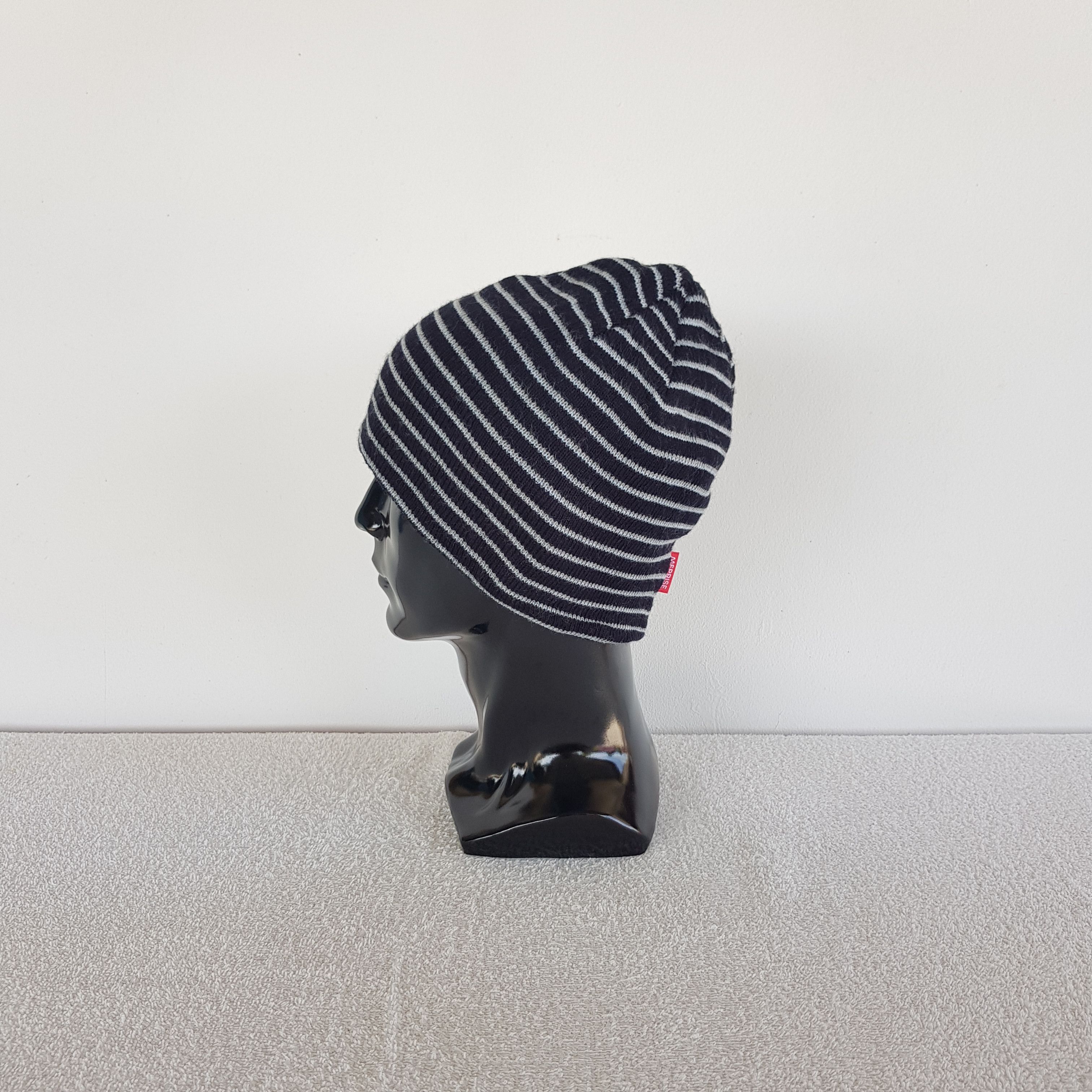 Japanese Brand Vintage Memprise Beanie Knitted Snow Caps Hats. Size ONE SIZE - 4 Thumbnail
