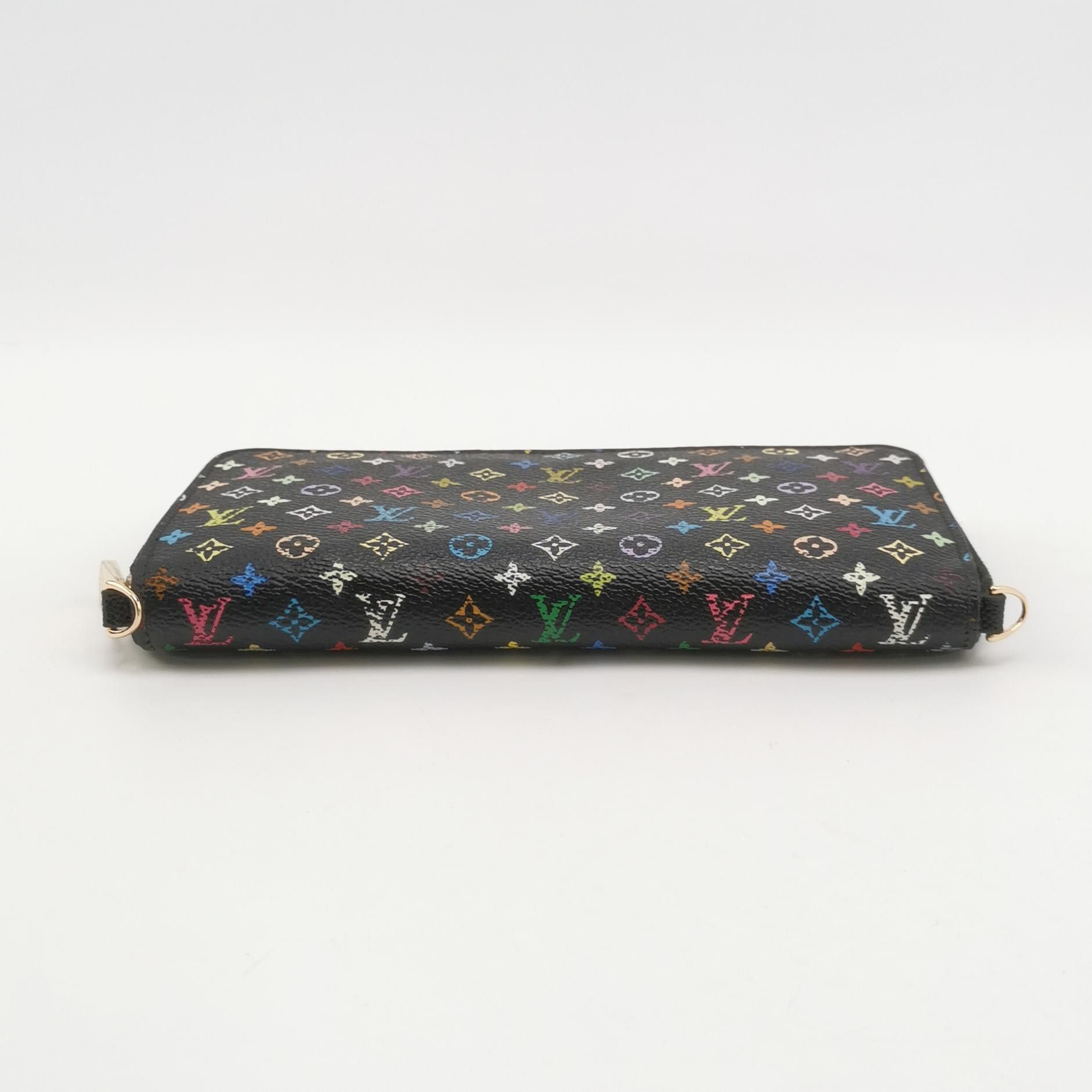 Louis Vuitton Louis Vuitton (LV) Zippy Black Tricolor Zip Around Wallet - Size ONE SIZE - 1 Thumbnail