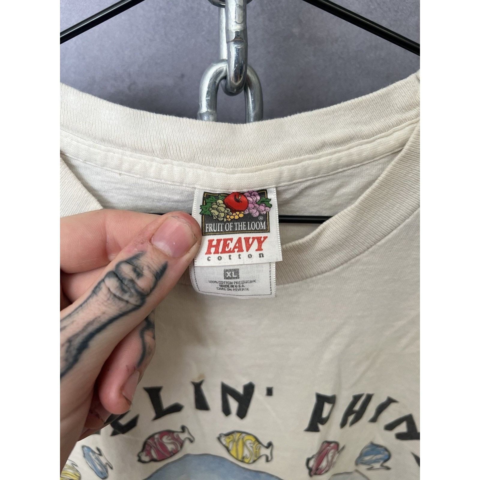 Band Tees × Vintage Vintage 1996 Phish Tour t-shirt Rare Vintage Pheelin XL Size US XL / EU 56 / 4 - 4 Thumbnail
