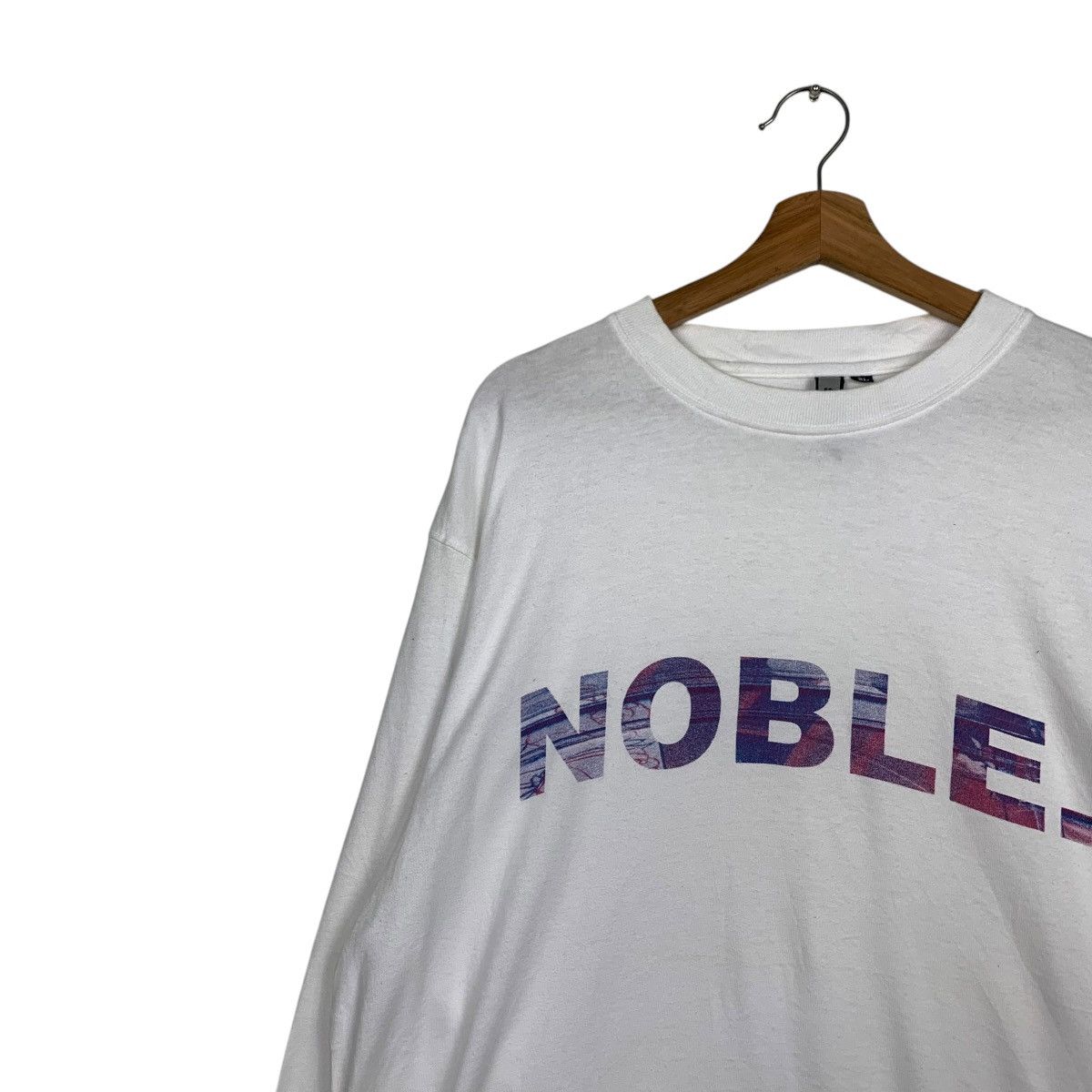 Japanese Brand STIGLER NOBLE. Big Logo Crewneck Sweatshirt #1711-C76 Size US XL / EU 56 / 4 - 6 Thumbnail