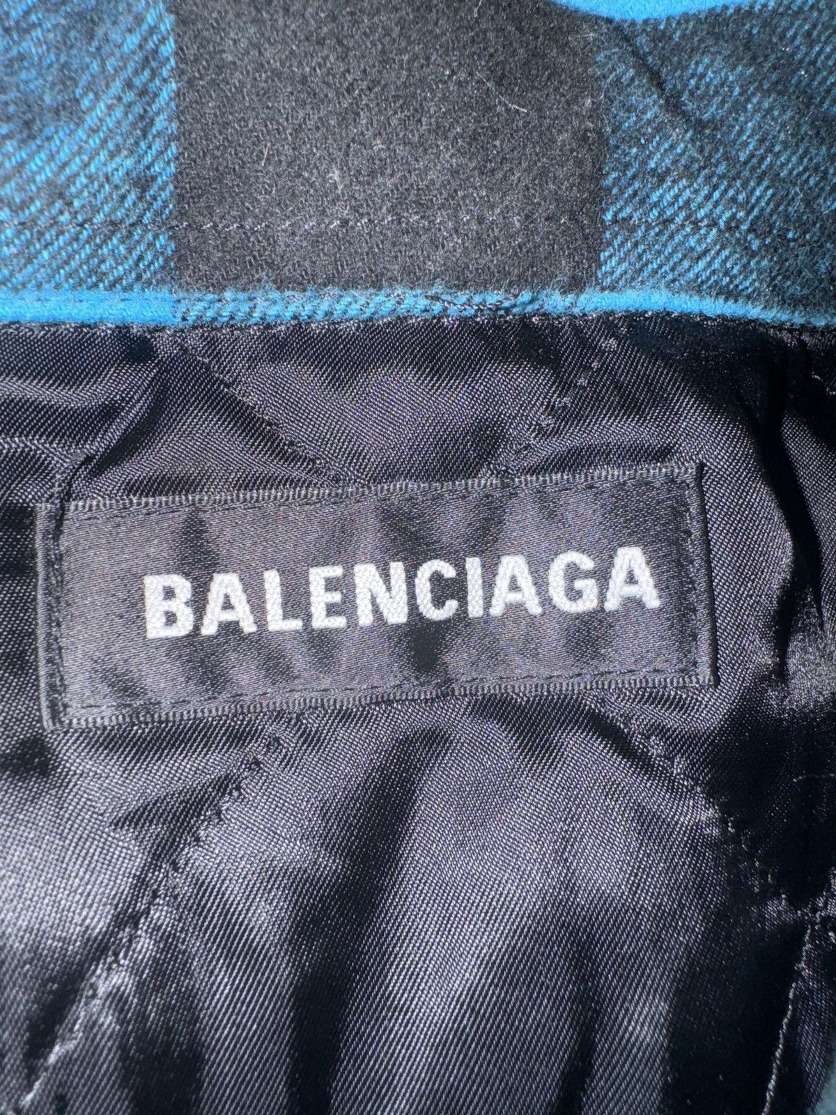 Balenciaga BALENCIAGA 2021AW flannel padded shirts jacket Size US S / EU 44-46 / 1 - 10 Thumbnail