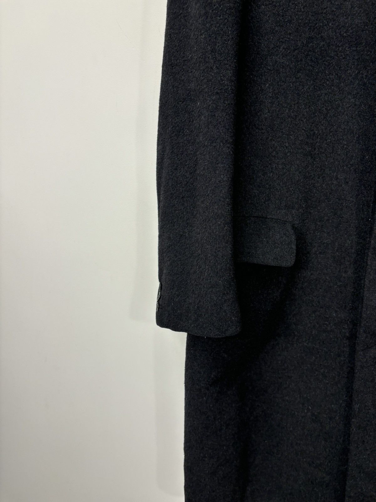 Vintage Vintage 1964 Italian “Wall Street” Tailored Wool Overcoat Size US L / EU 52-54 / 3 - 6 Thumbnail